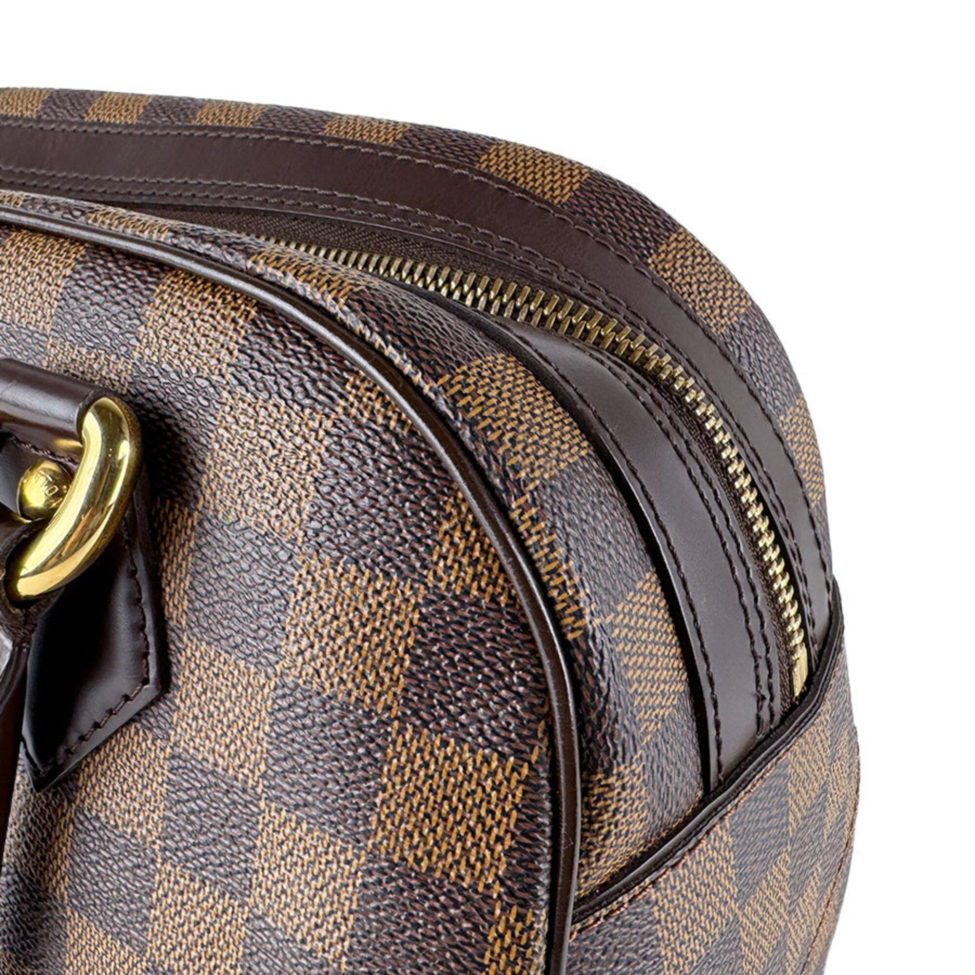 Louis Vuitton Damier Canvas Ebene Damier Canvas Handbag (Pre-Owned)