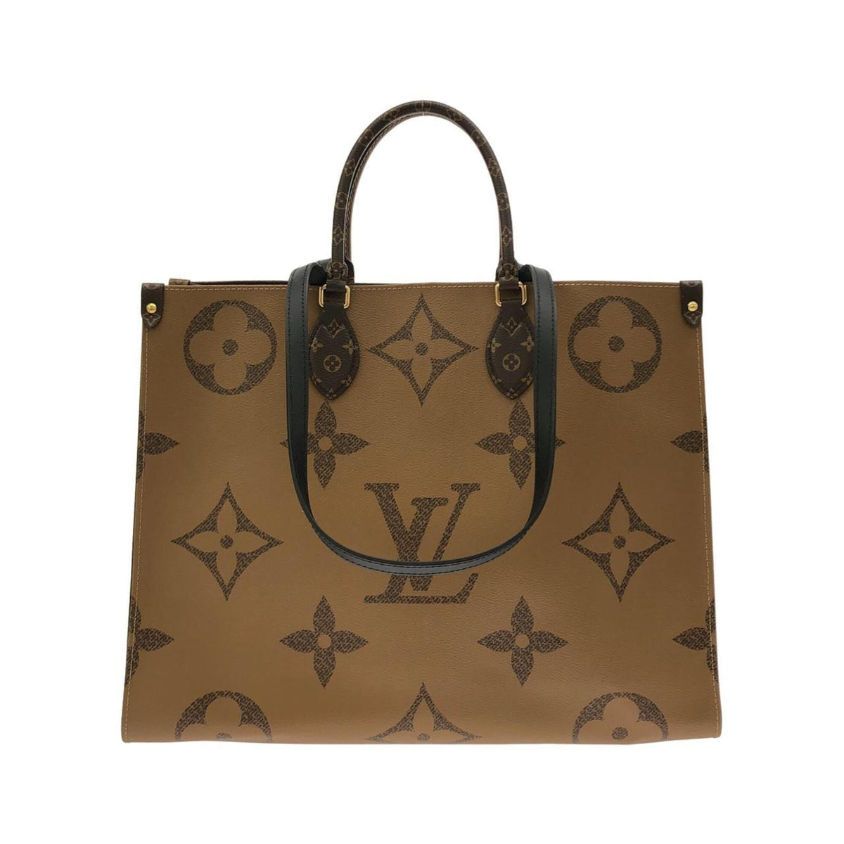 Louis Vuitton Marron Coated Canvas Handbag (Pre-Owned)