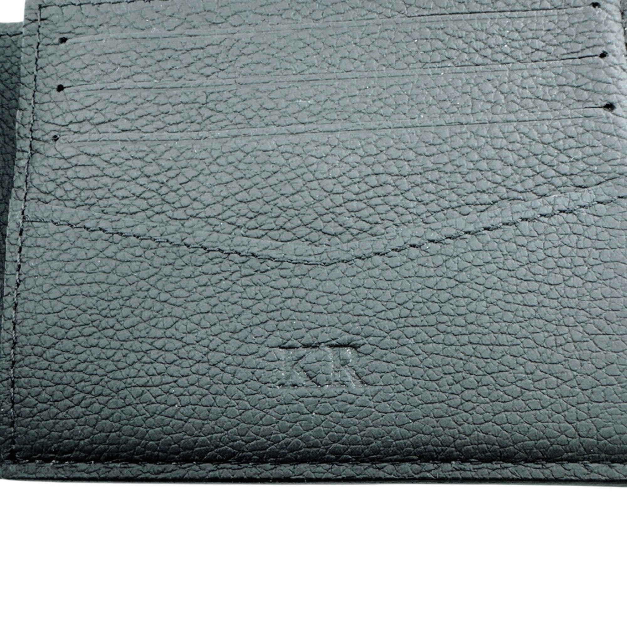 Louis Vuitton Black Damier Canvas Wallet (Bi-Fold) (Pre-Owned)