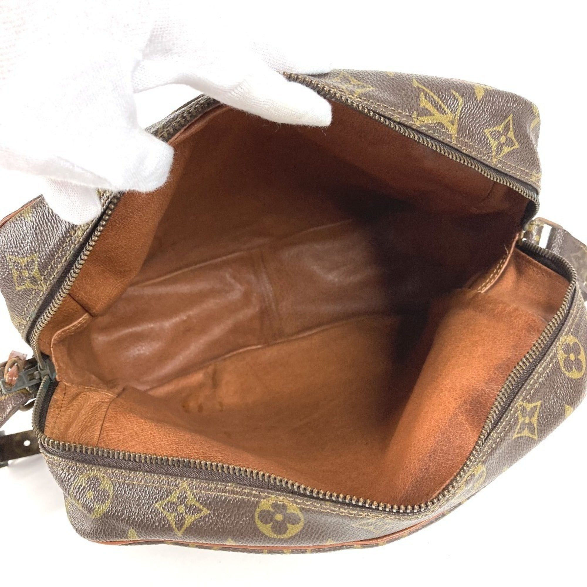 Louis Vuitton Brown Galle Monogram Monogram Handbag Shoulder Bag (Pre-Owned)