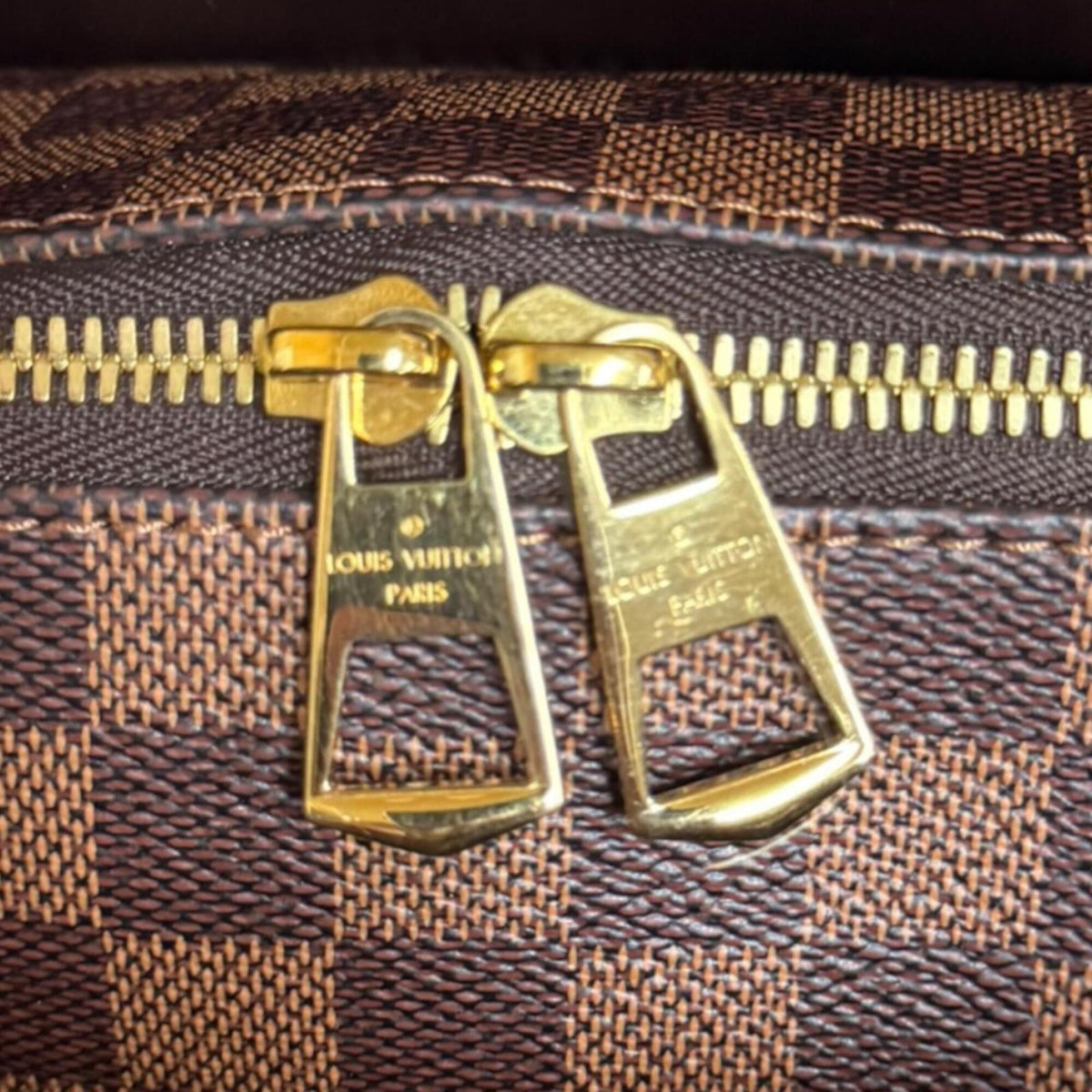 Louis Vuitton Damier Brown Damier Canvas Shoulder Bag (Pre-Owned)