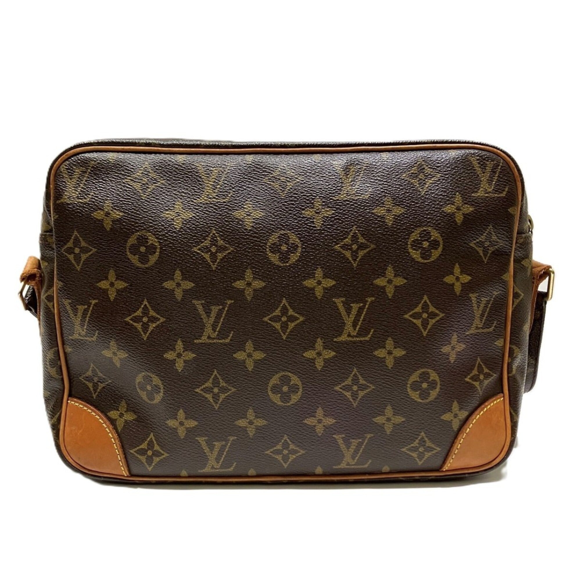 Louis Vuitton Brown Galle Monogram Monogram Shoulder Bag (Pre-Owned)