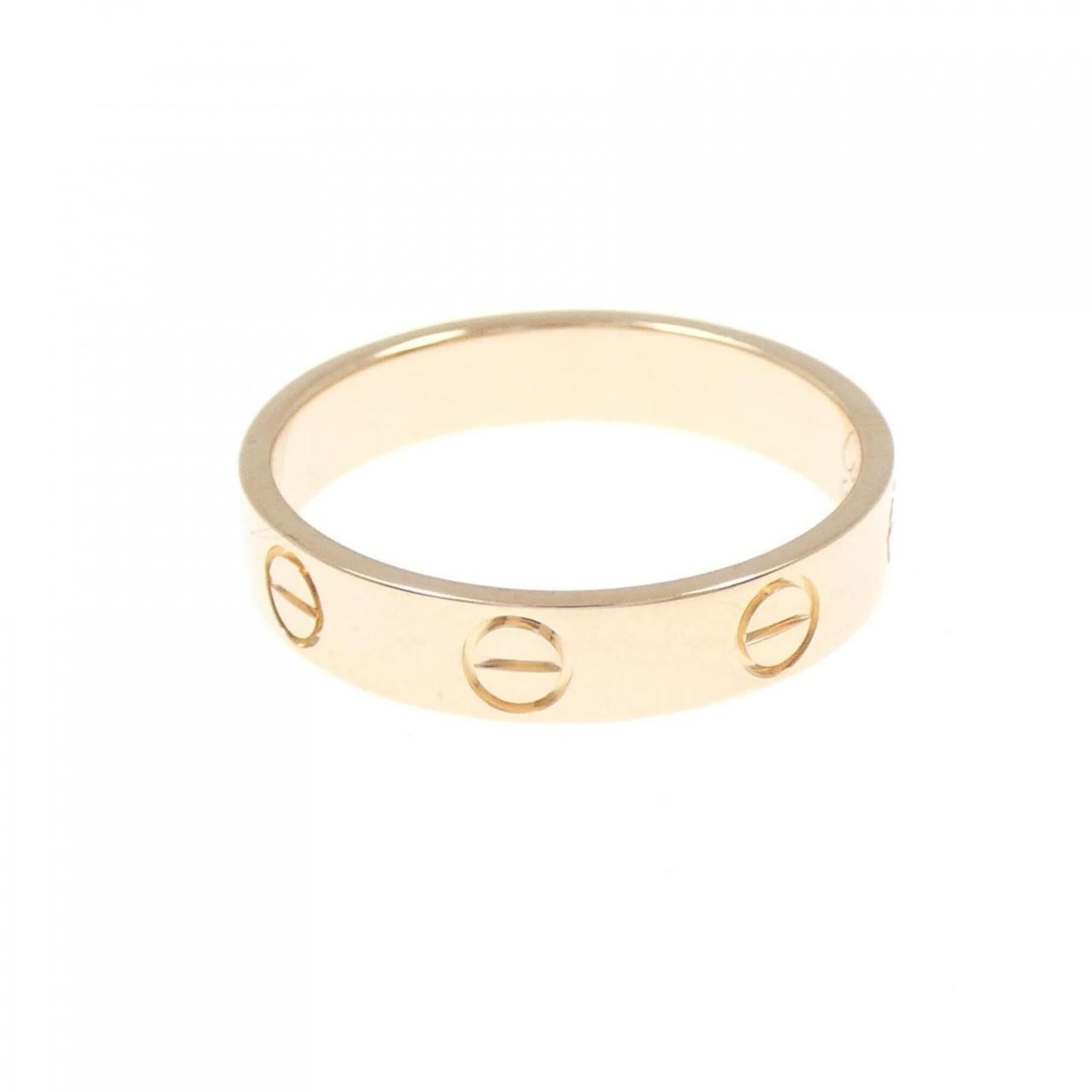 Cartier Love Pink Gold (18K) Band Ring (Pre-Owned)