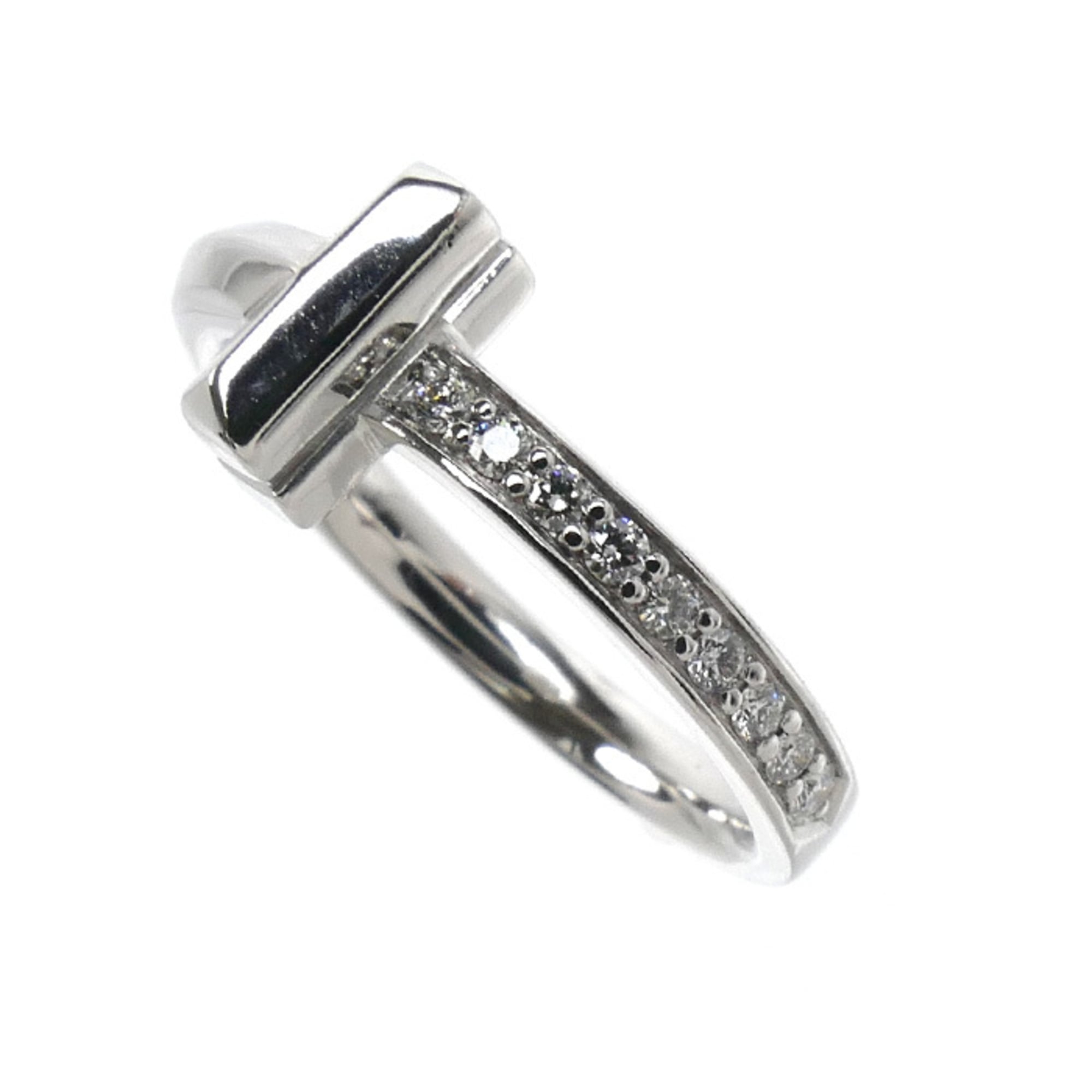 Tiffany White Gold (18K) Band Ring (Pre-Owned)