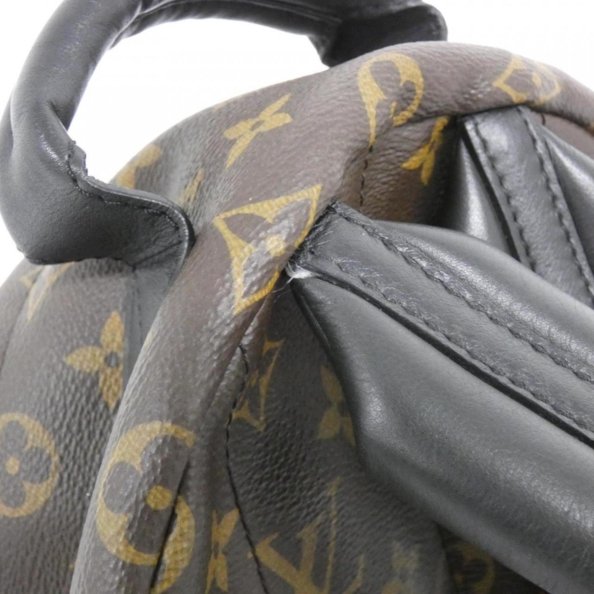 Louis Vuitton Marron Coated Canvas Backpack (Pre-Owned)