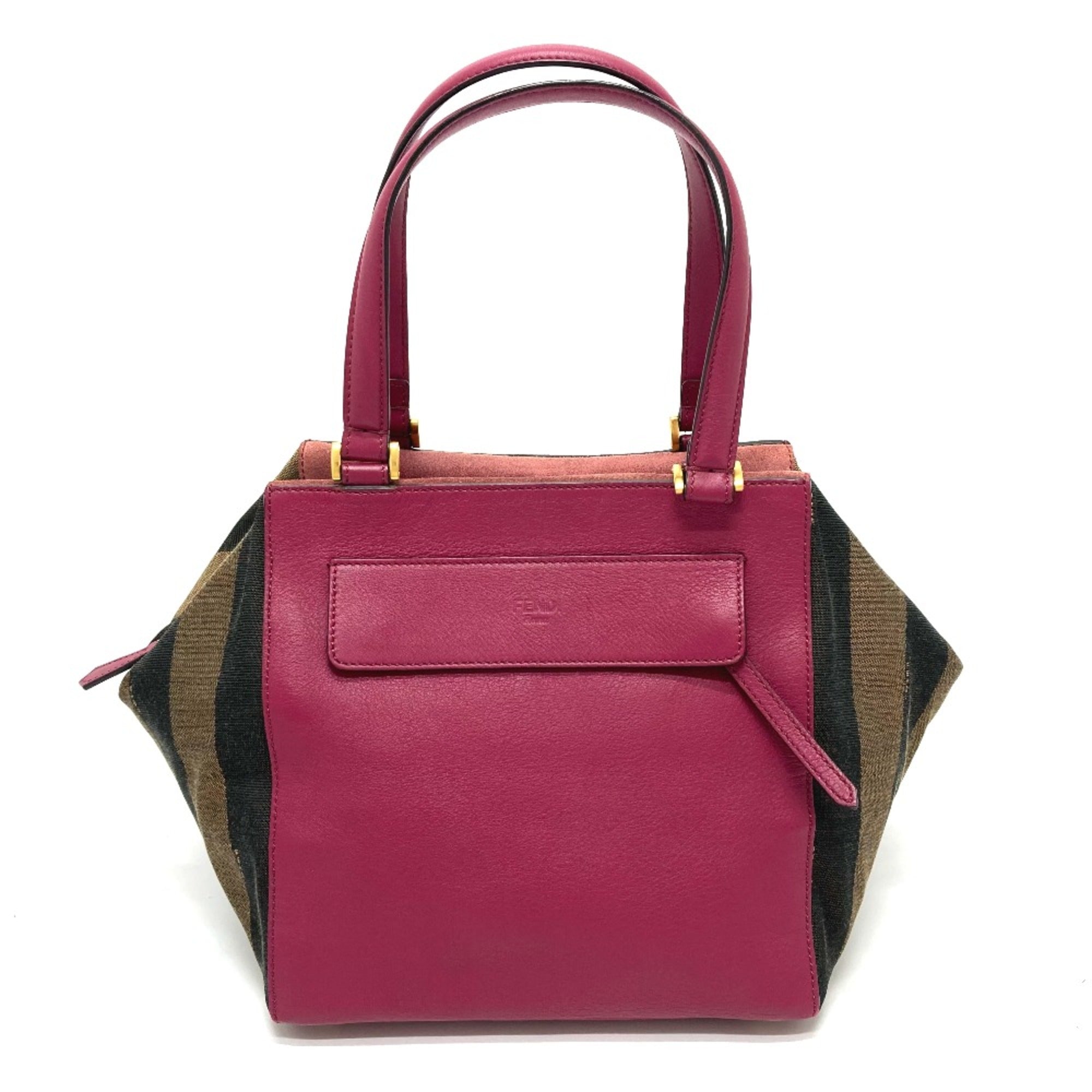 Fendi Brown Leather Handbag (Pre-Owned)