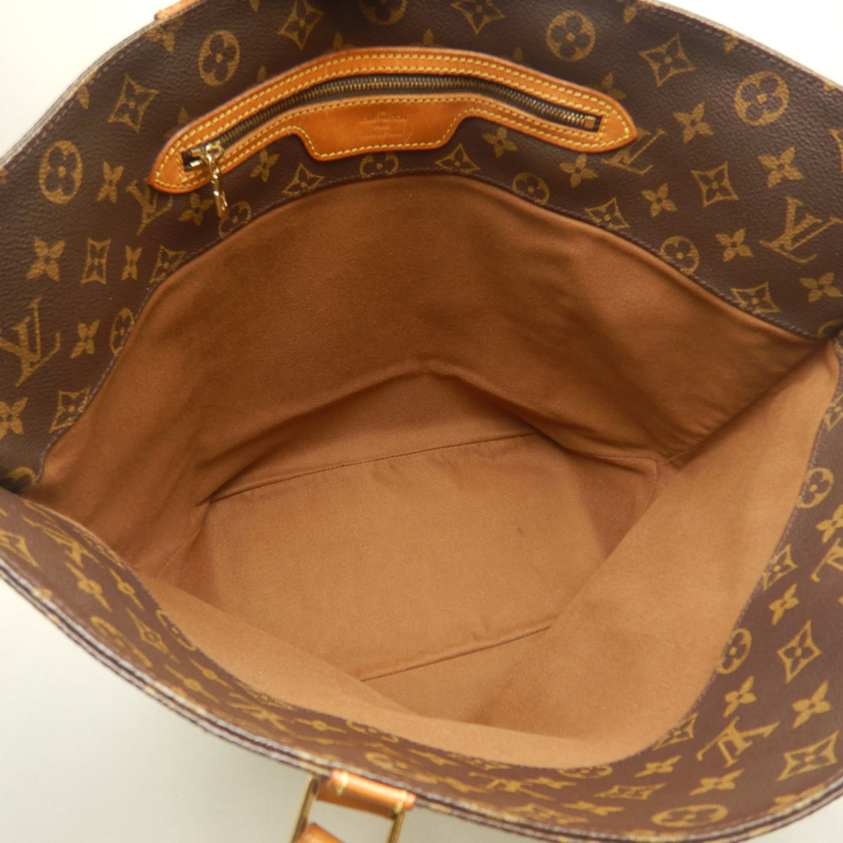 Louis Vuitton Monogram Brown Monogram Tote Bag (Pre-Owned)