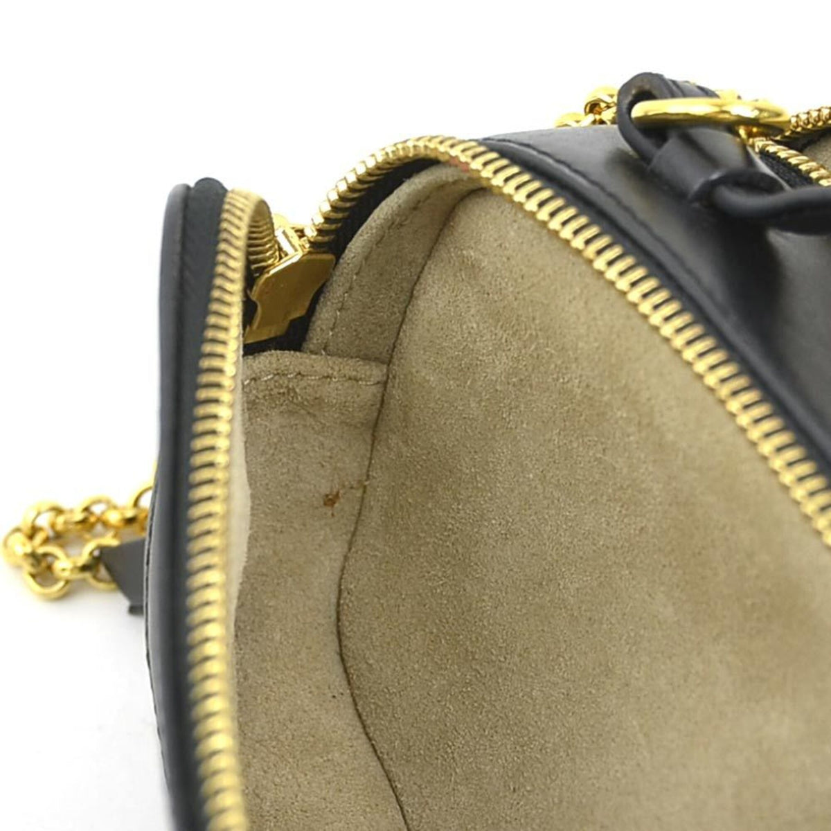 Chloé Black Leather Shoulder Bag (Pre-Owned)