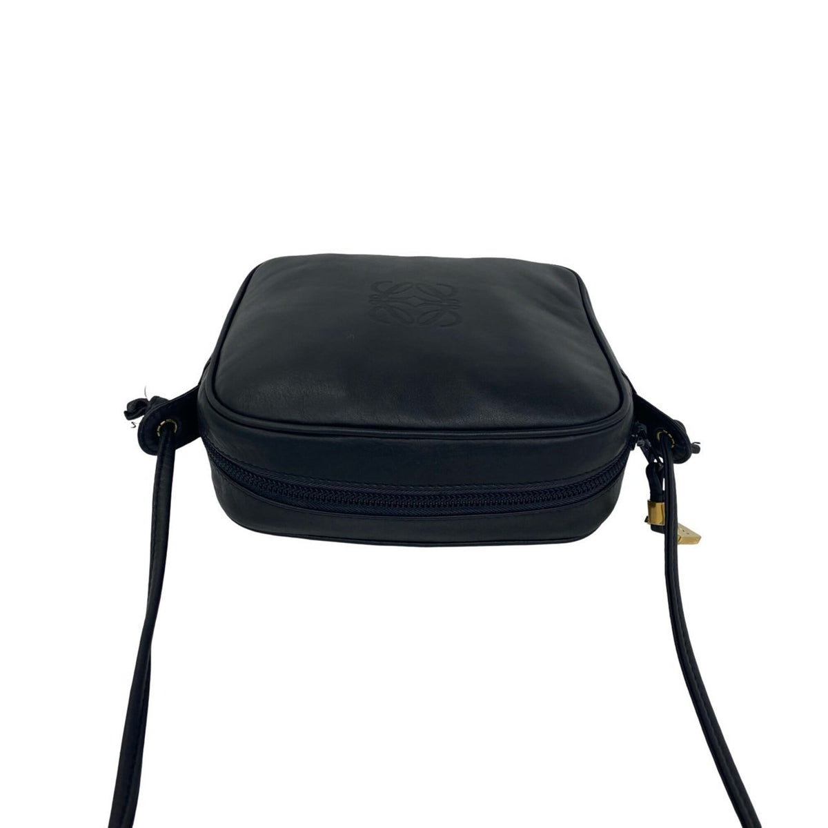 Loewe Black Leather Pochette Shoulder Bag (Pre-Owned)