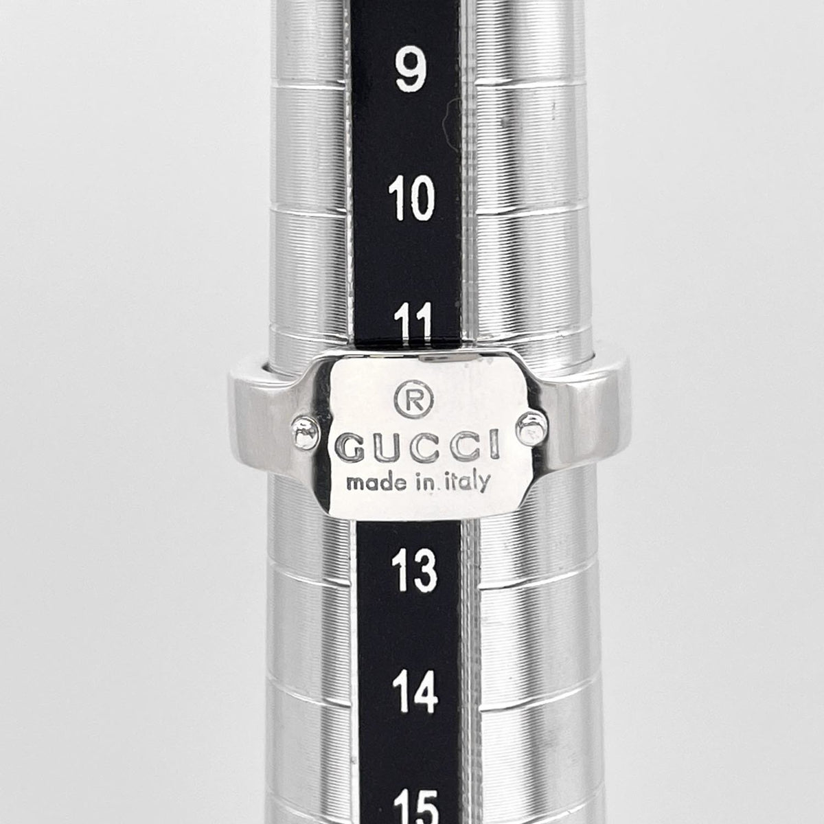 Gucci Silver Silver 925 Band Ring (Pre-Owned)