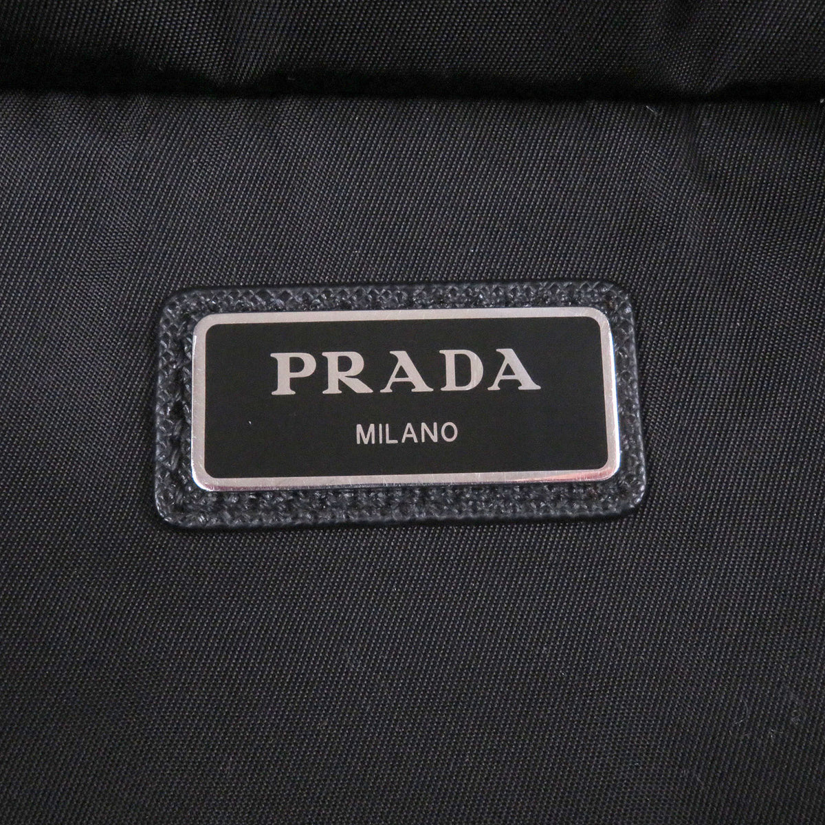 Prada Black Pouch Shoulder Bag Sling Bag (Pre-Owned)