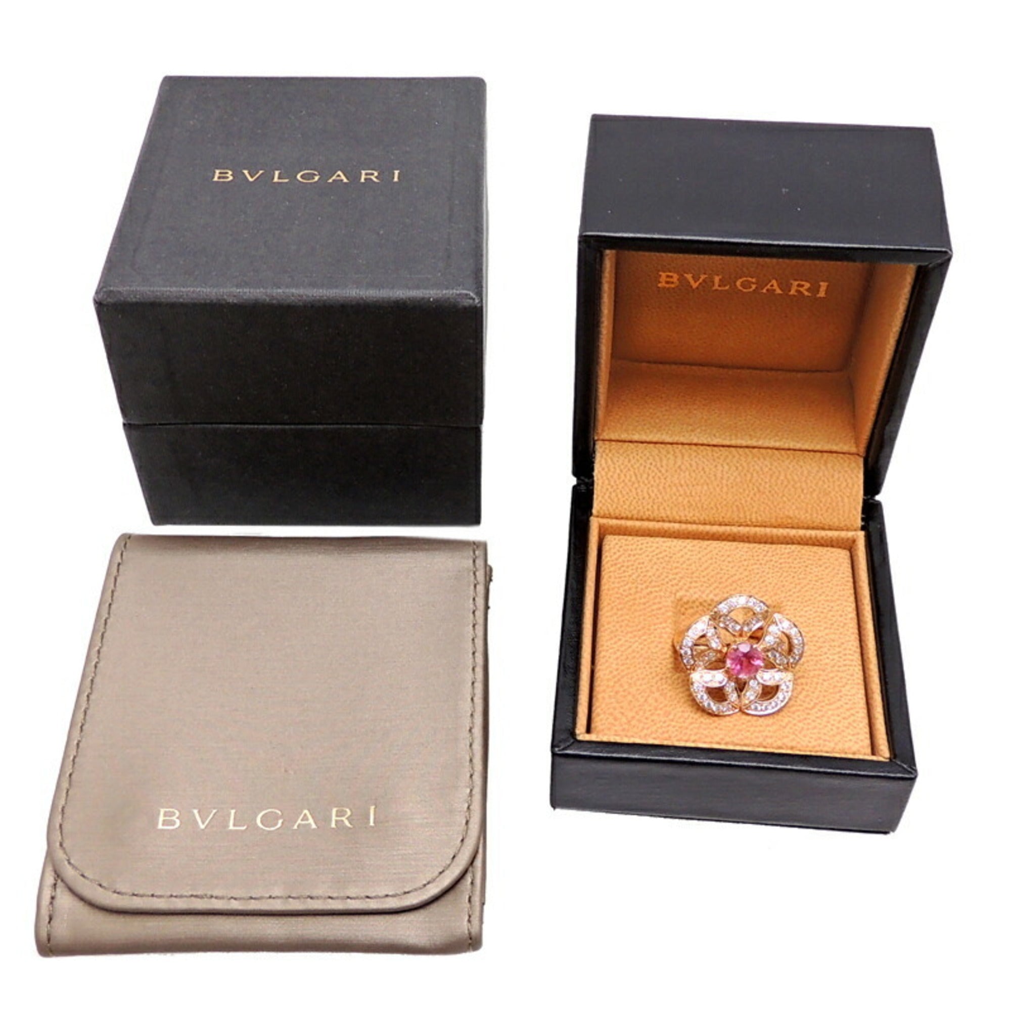 Bvlgari Pink Gold (18K) Band Ring (Pre-Owned)
