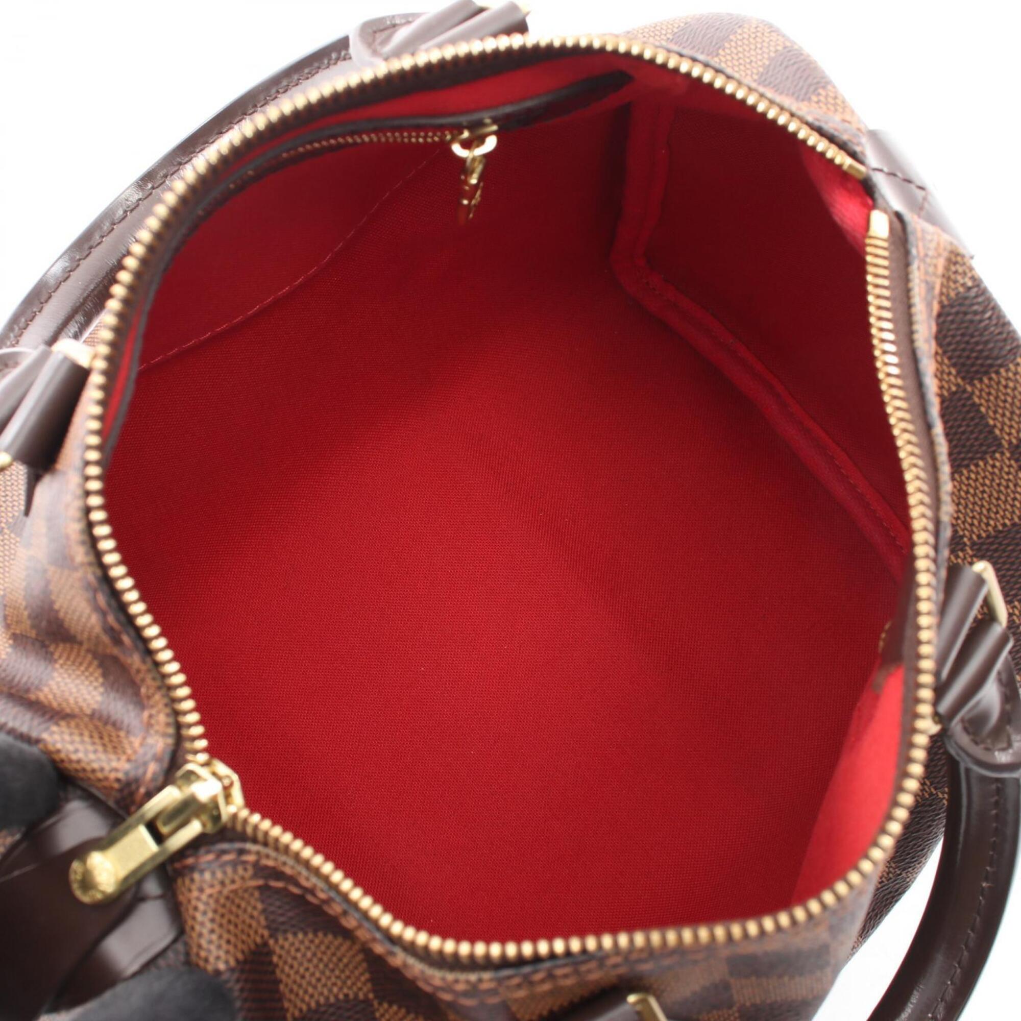 Louis Vuitton Brown Coated Canvas Leather Handbag (Pre-Owned)