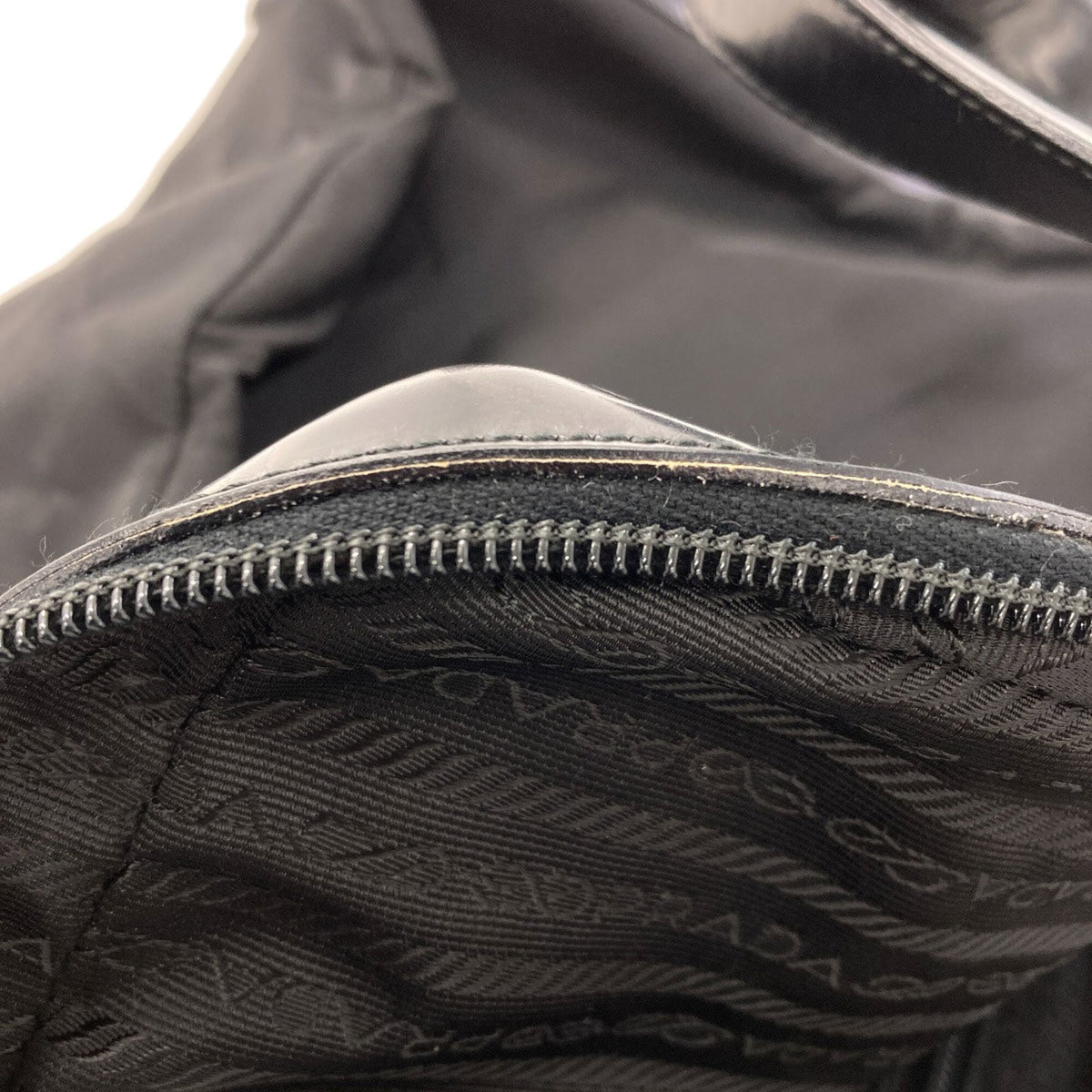 Prada Black Nylon Handbag (Pre-Owned)
