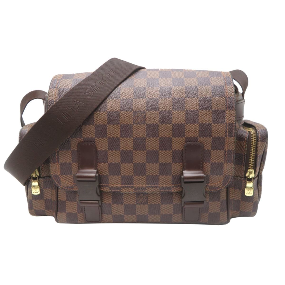 Louis Vuitton Brown Damier Canvas Shoulder Bag (Pre-Owned)