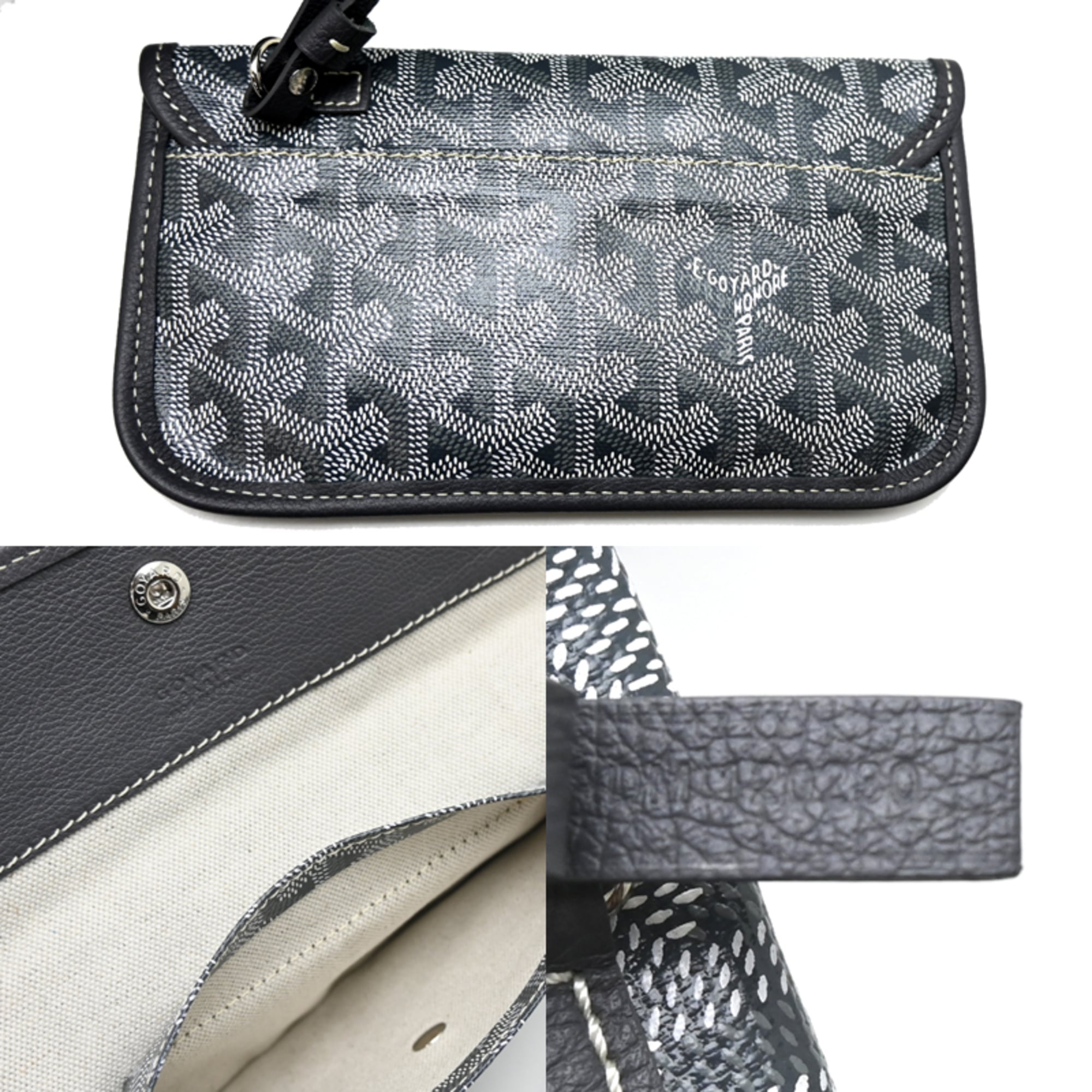 Goyard Gray Coated Canvas Tote Bag (Pre-Owned)