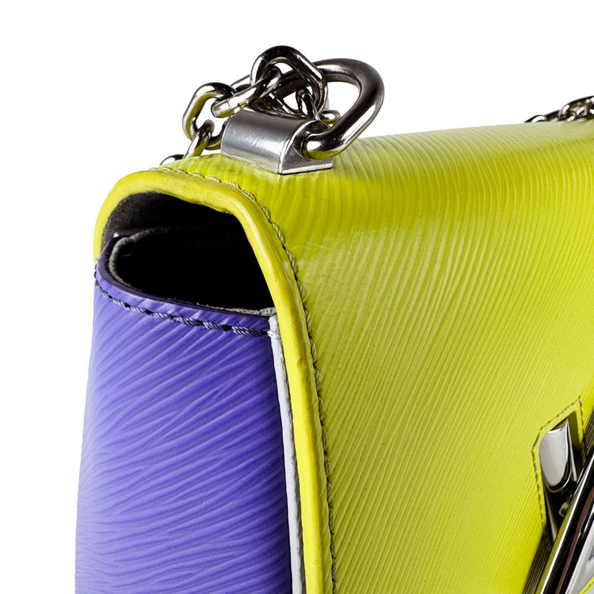 Louis Vuitton Gray Purple Yellow Epi Leather Shoulder Bag (Pre-Owned)