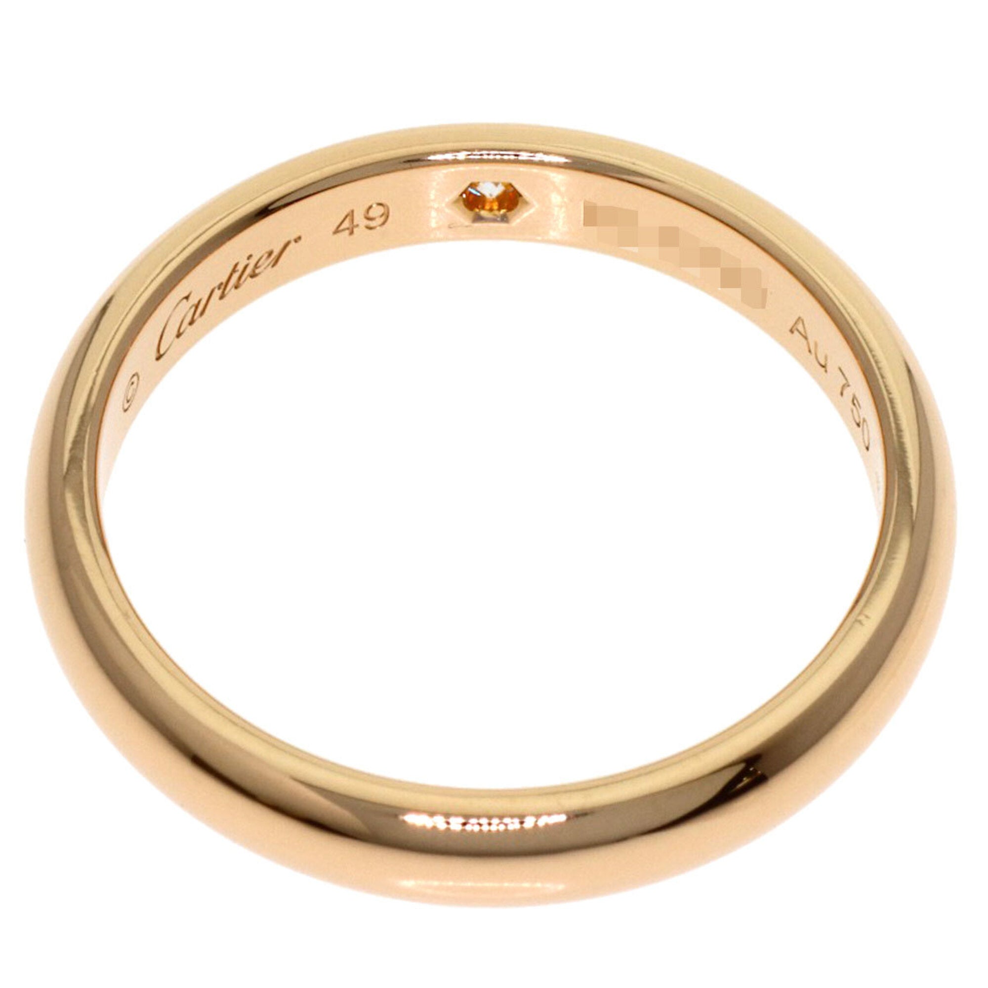 Cartier Pink Gold (18K) Band Ring (Pre-Owned)