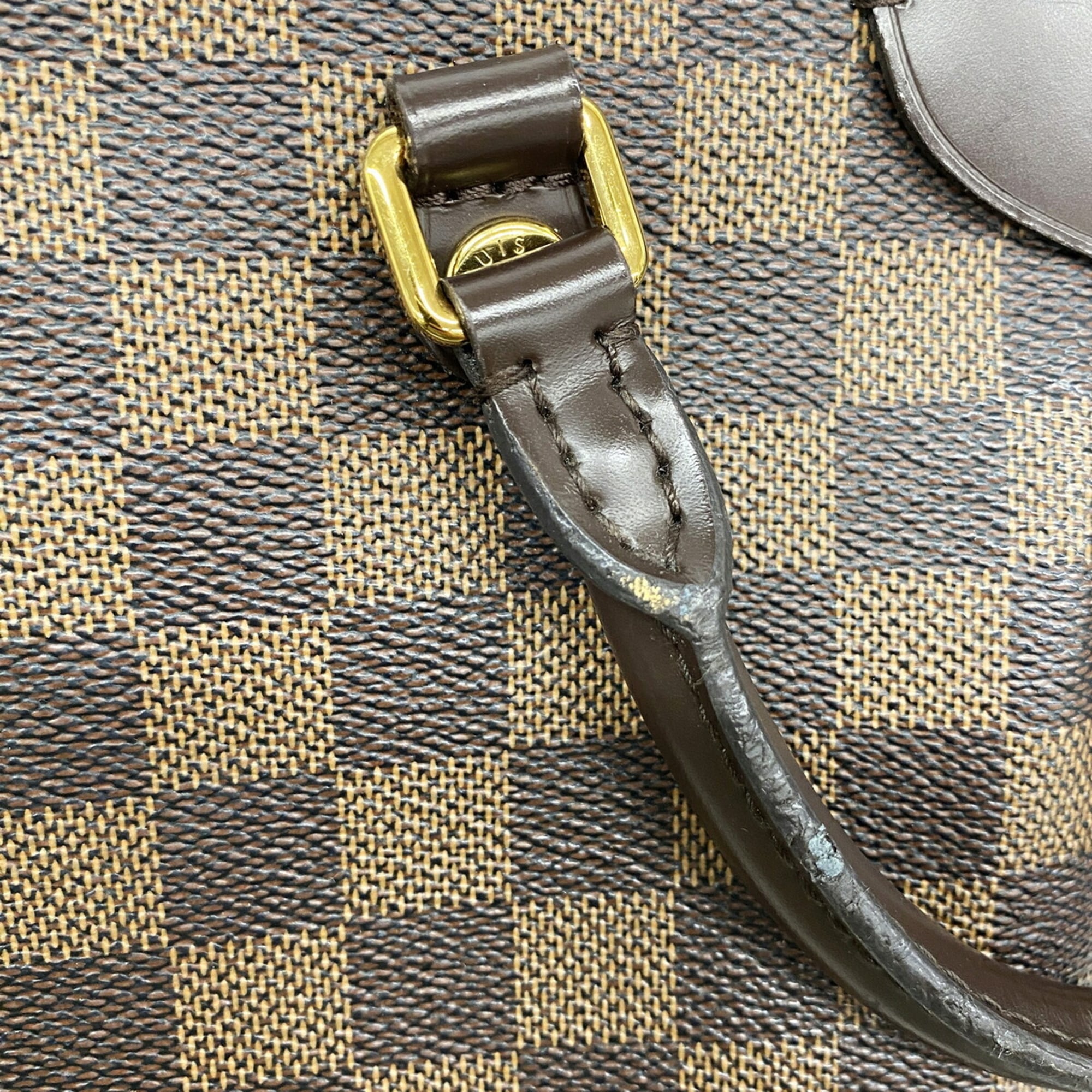 Louis Vuitton Ebene Handbag (Pre-Owned)