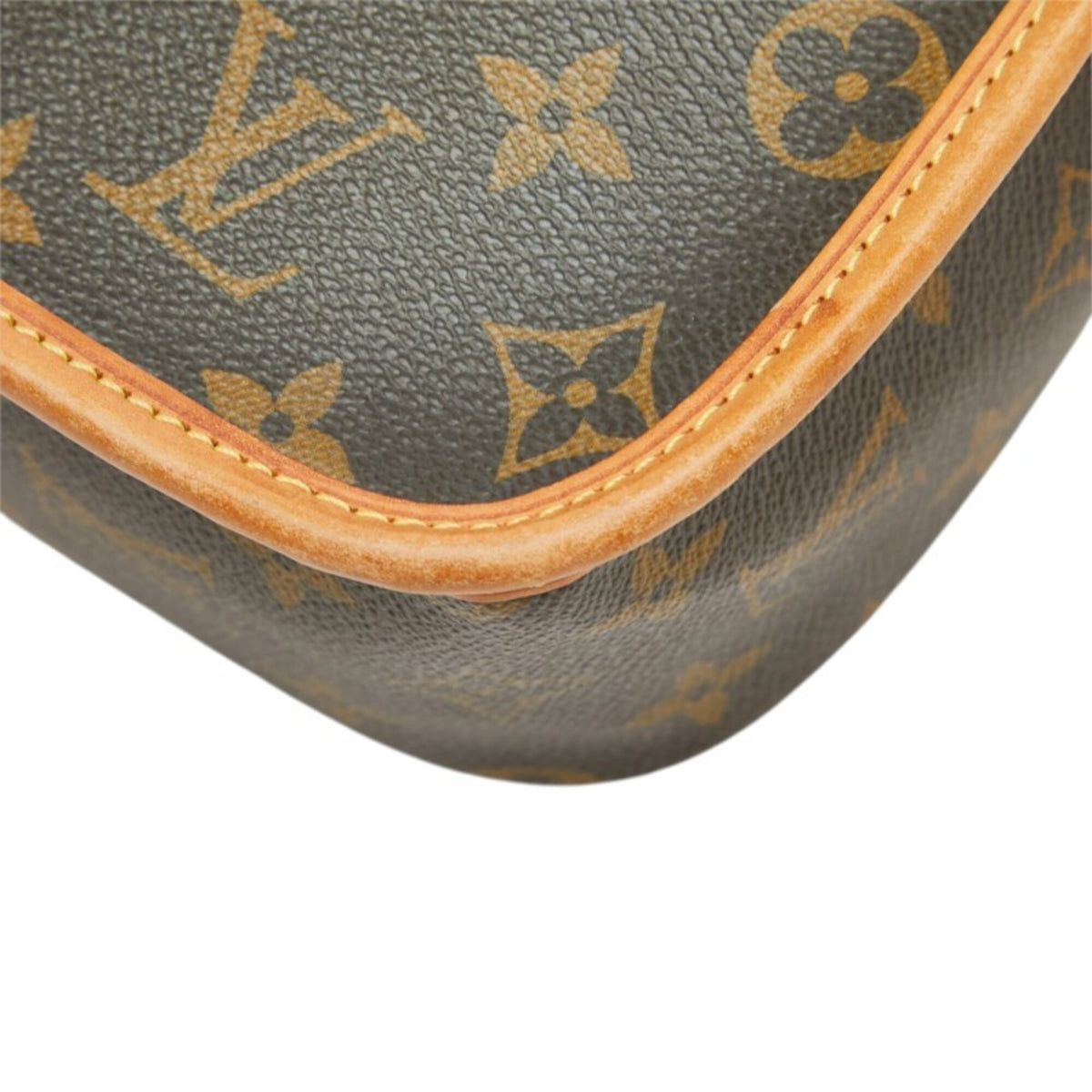 Louis Vuitton Monogram Brown Pvc Leather Shoulder Bag (Pre-Owned)