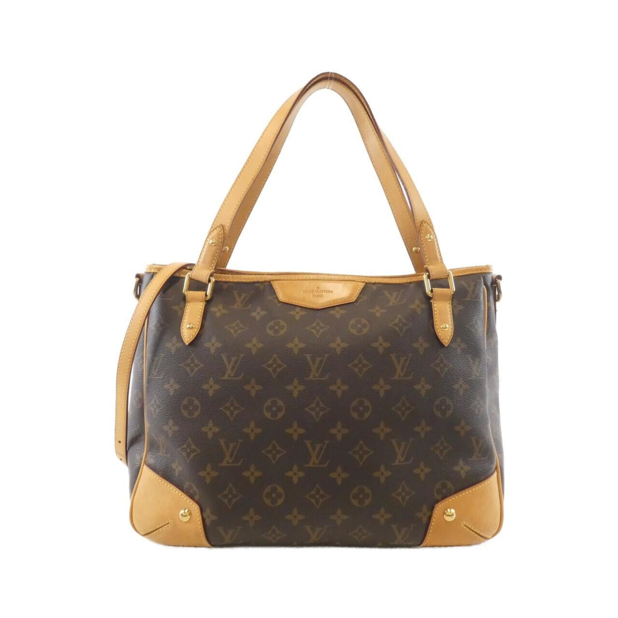 Louis Vuitton Marron Coated Canvas Handbag (Pre-Owned)