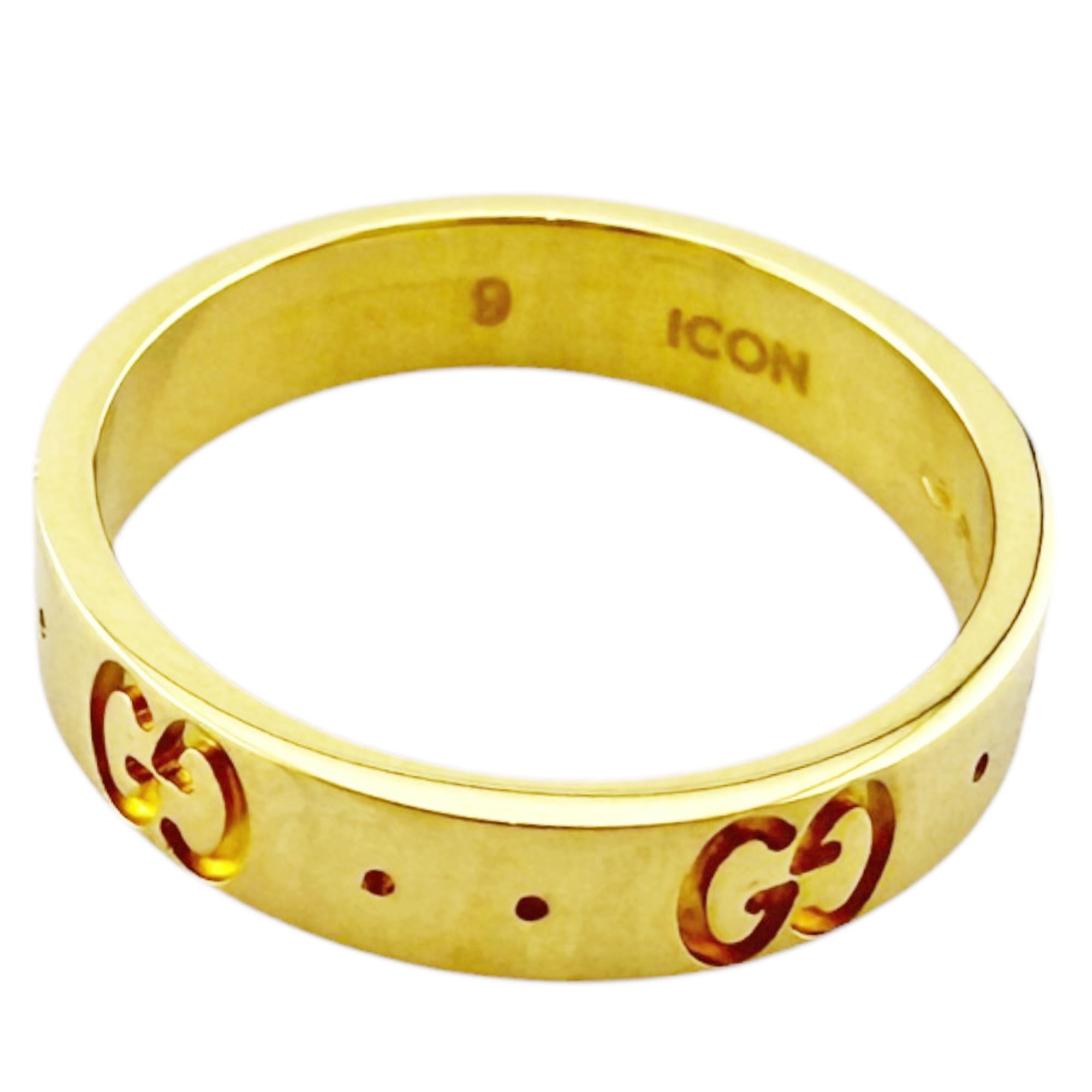Gucci Yellow Gold Yellow Gold (18K) Band Ring (Pre-Owned)