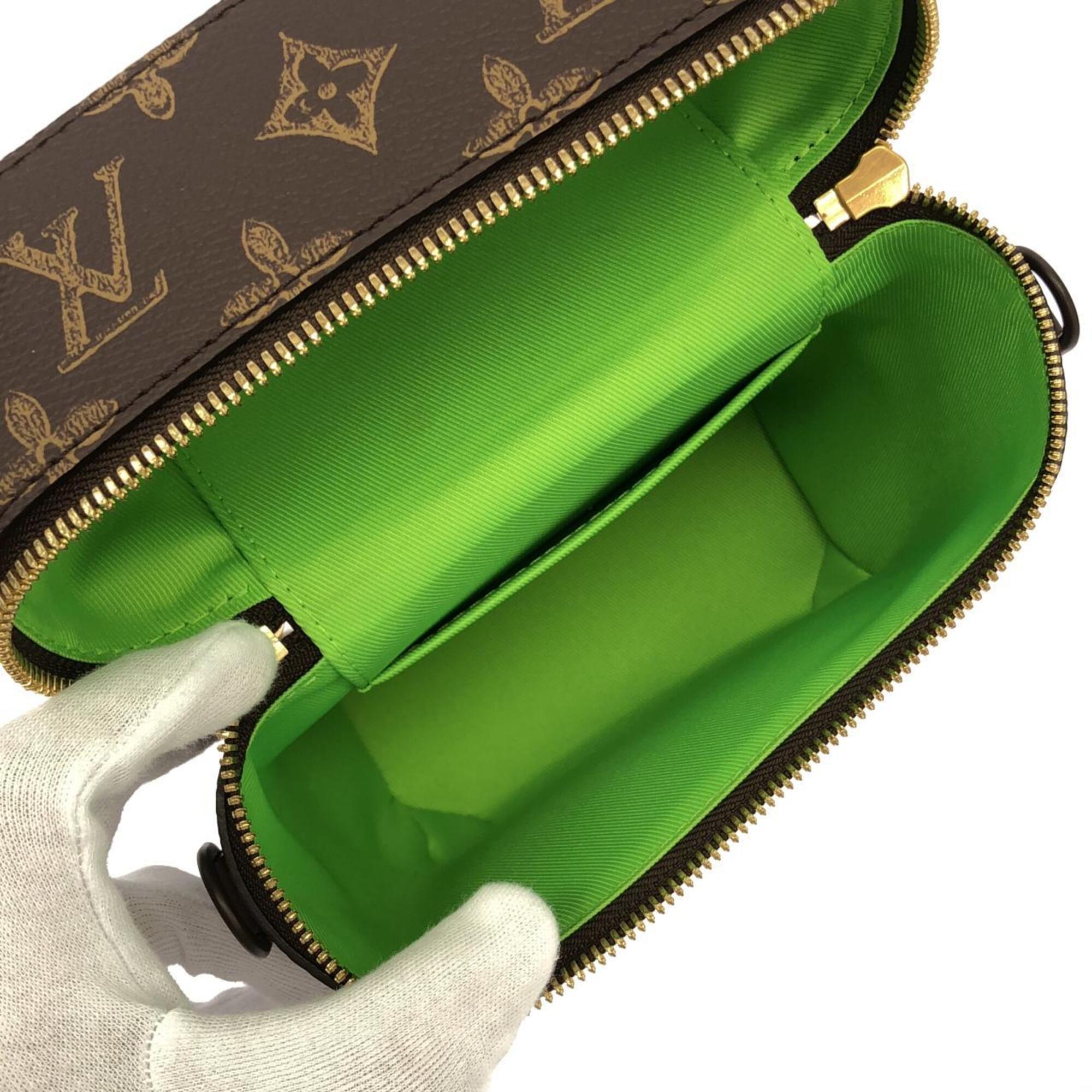 Louis Vuitton Monogram Marron Coated Canvas Handbag (Pre-Owned)