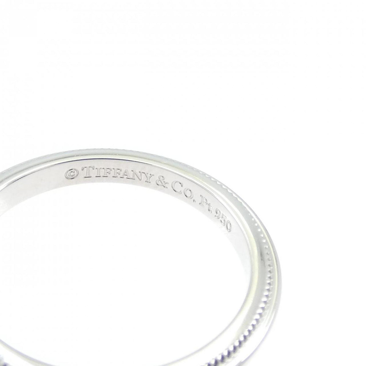 Tiffany Platinum 950 Band Ring (Pre-Owned)