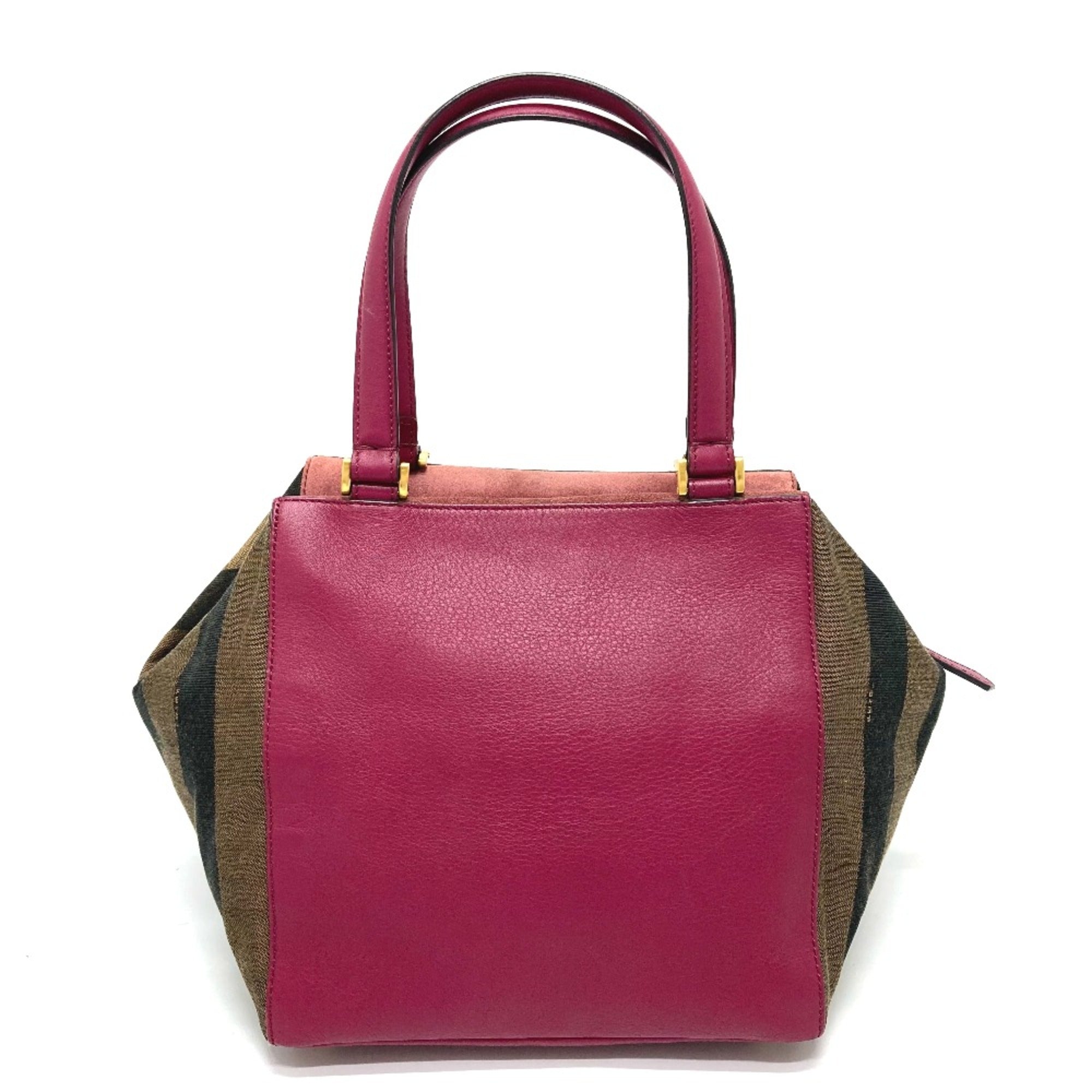 Fendi Brown Leather Handbag (Pre-Owned)