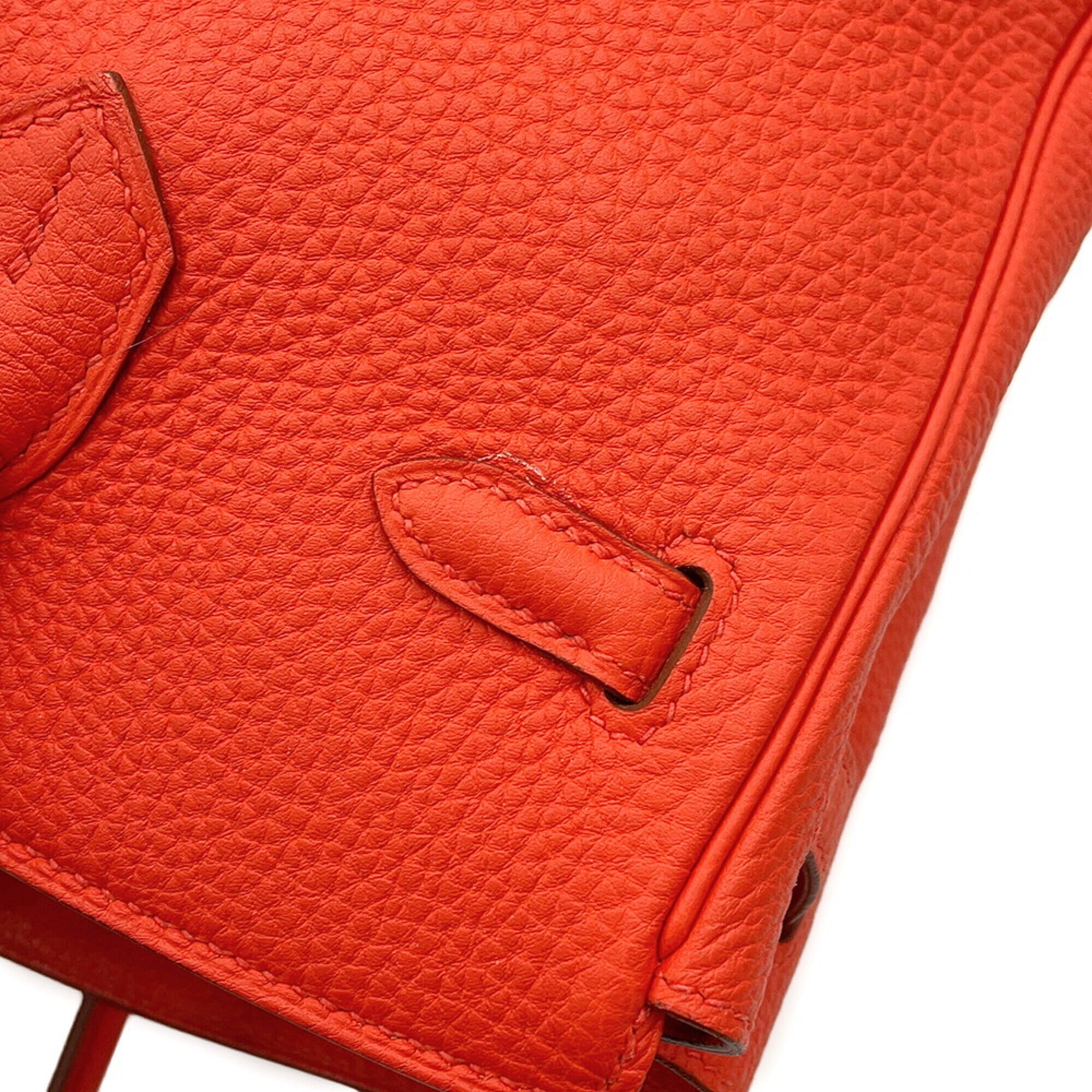 Hermes Capucine Togo Leather Handbag (Pre-Owned)