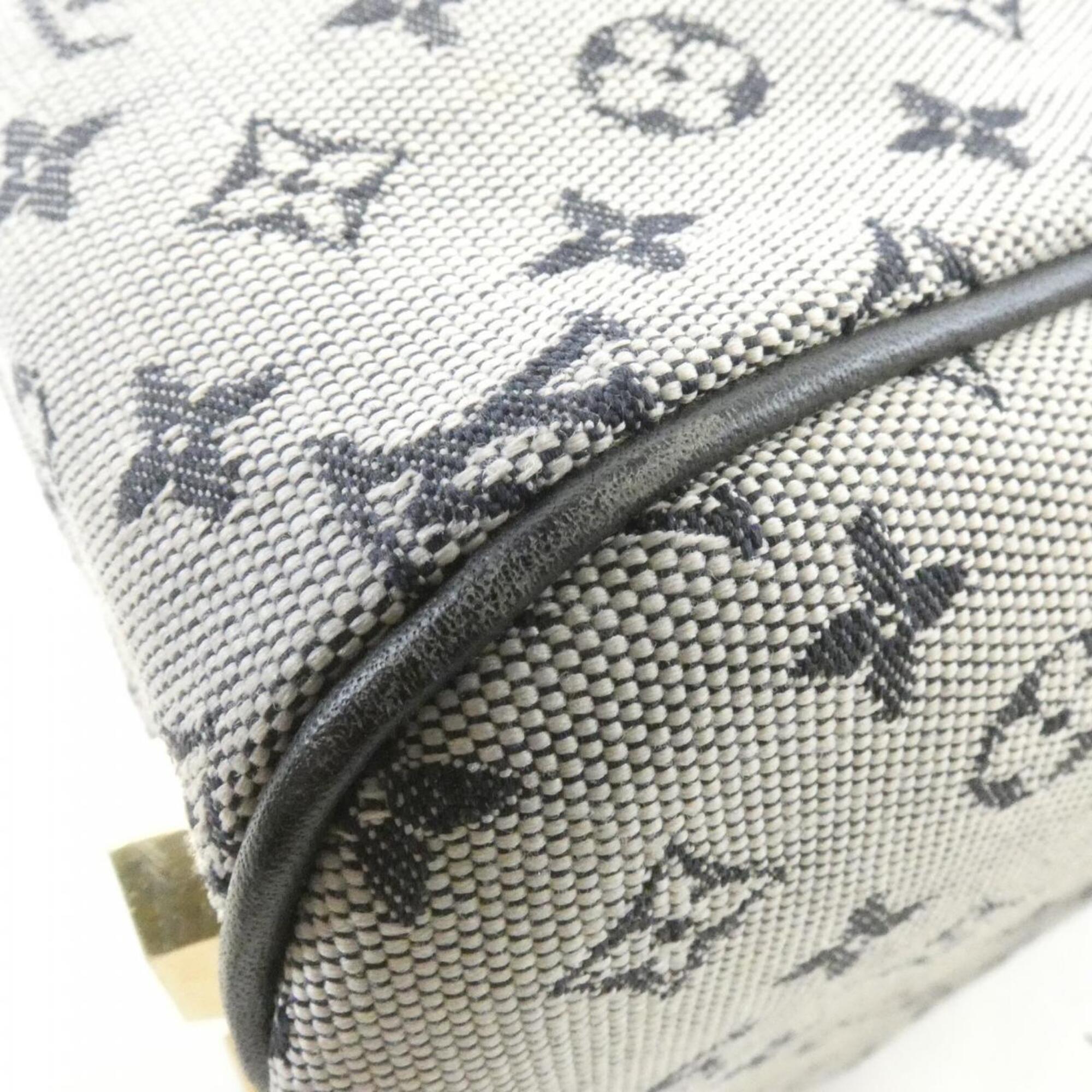 Louis Vuitton Blue Canvas Handbag (Pre-Owned)