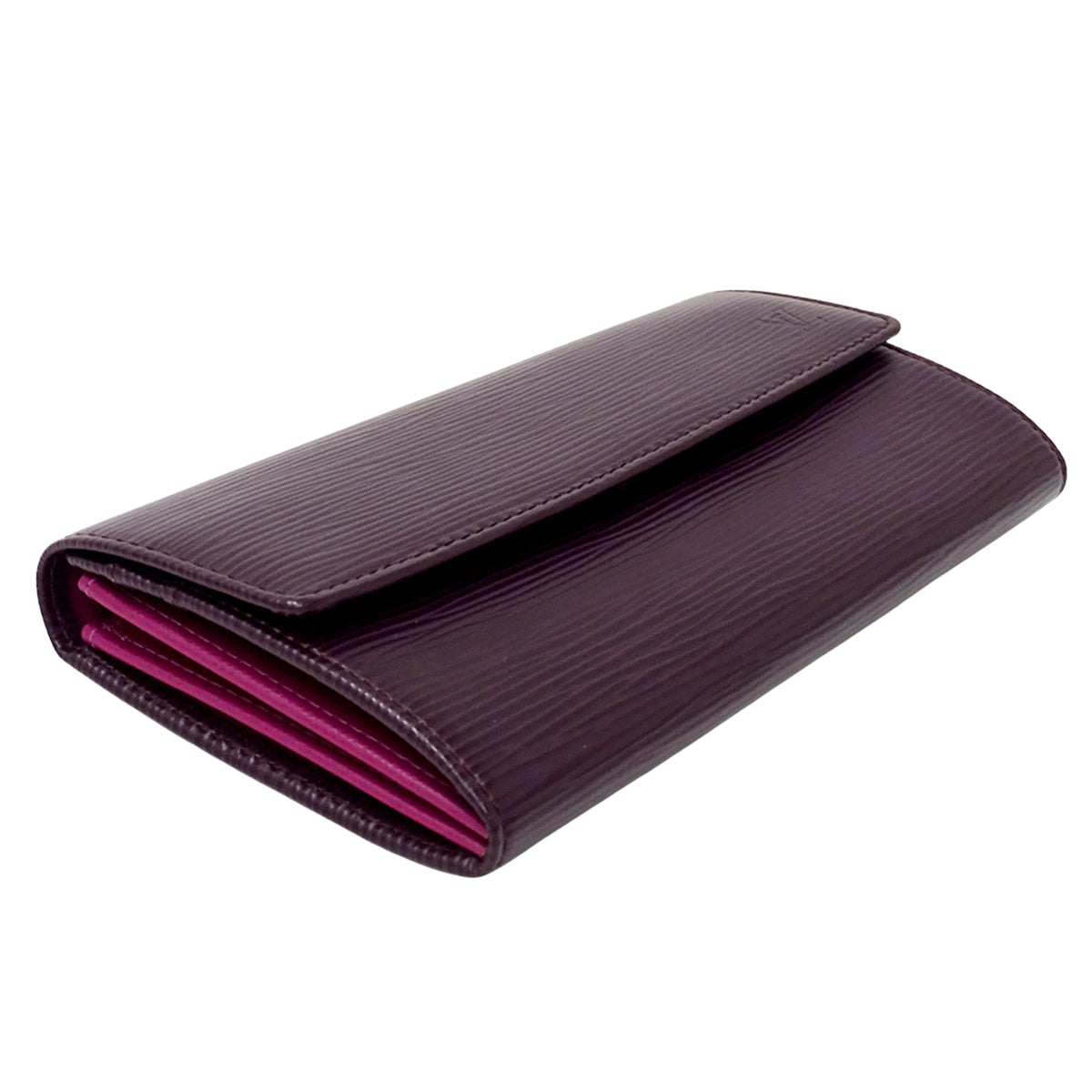 Louis Vuitton Epi Cassis Epi Leather Long Wallet (Bi-Fold) (Pre-Owned)