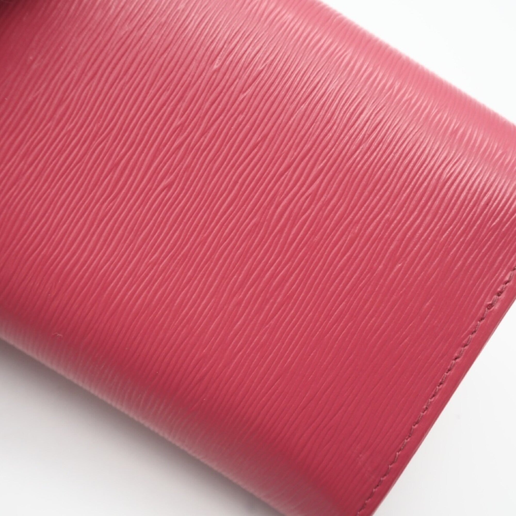 Prada Pink Leather Wallet (Tri-Fold) (Pre-Owned)