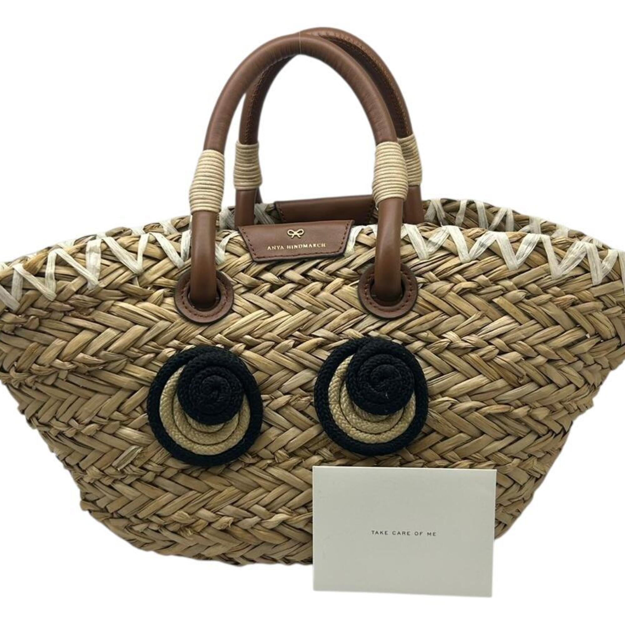Anya Hindmarch Raffia Basket Handbag (Pre-Owned)