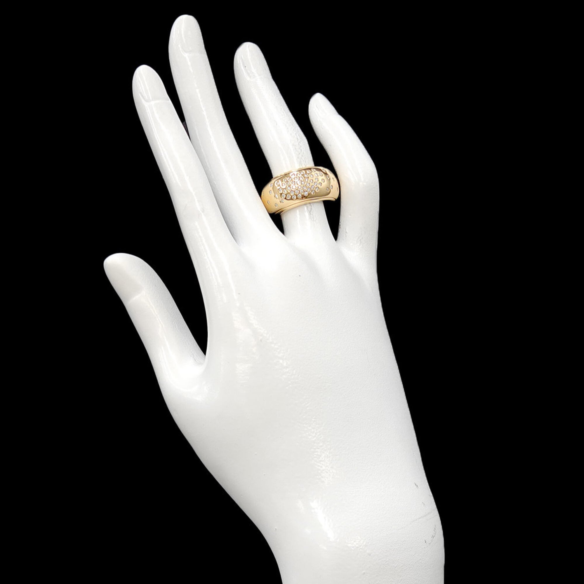 Bottega Veneta Yellow Gold (18K) Band Ring (Pre-Owned)
