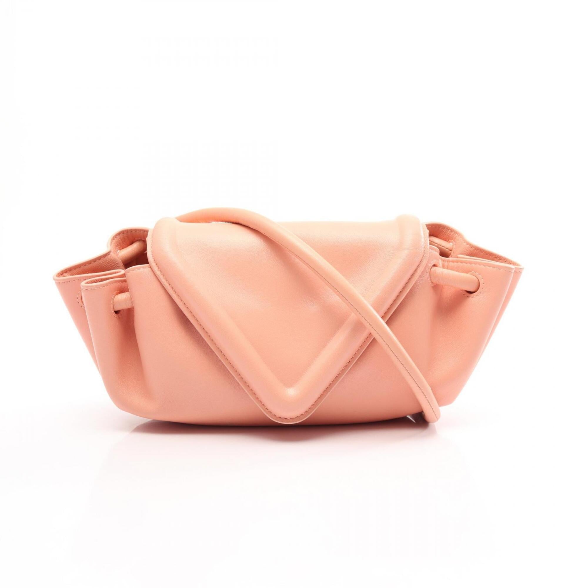 Bottega Veneta Pink Leather Shoulder Bag (Pre-Owned)
