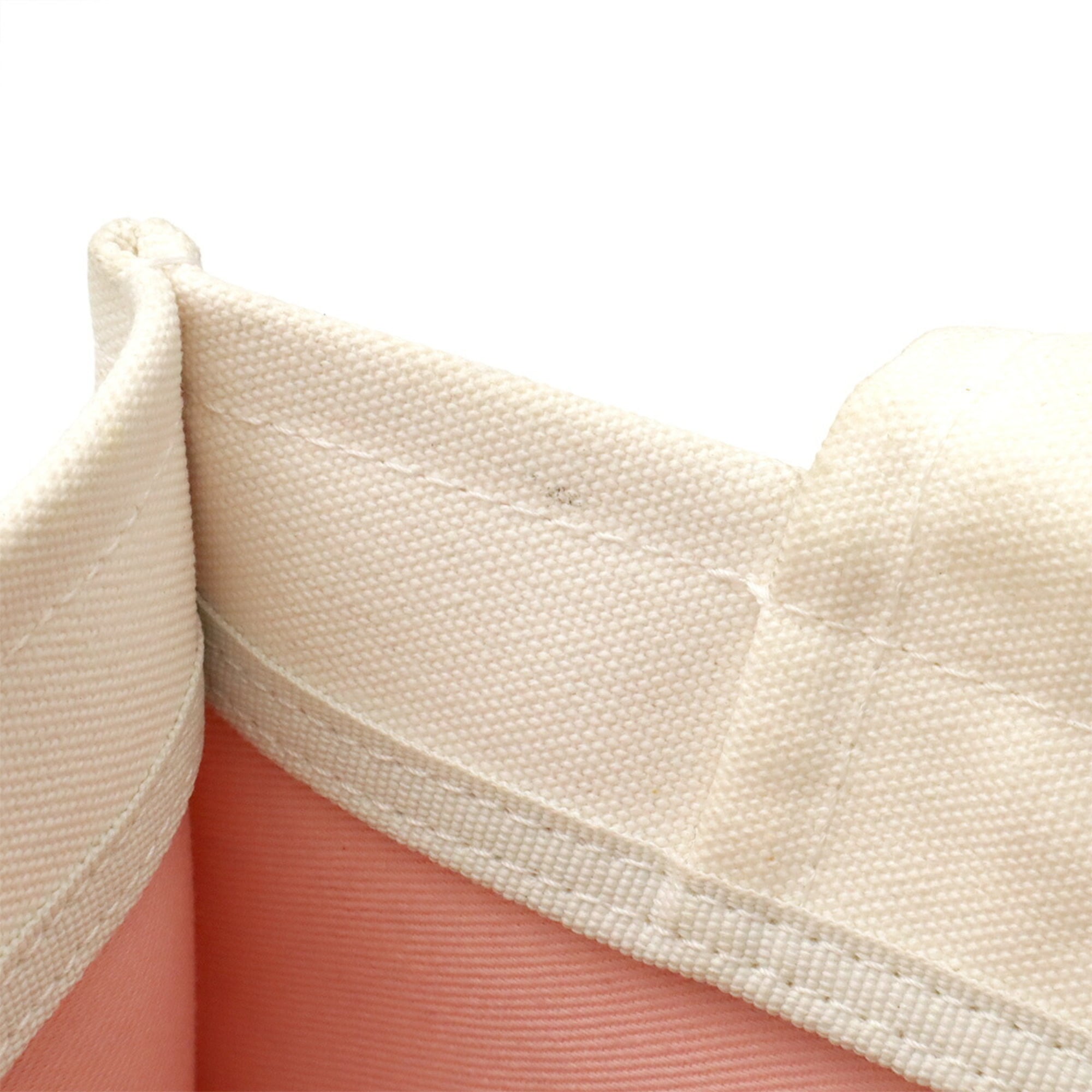 Chanel Ivory Canvas Shoulder Bag Tote Bag (Pre-Owned)