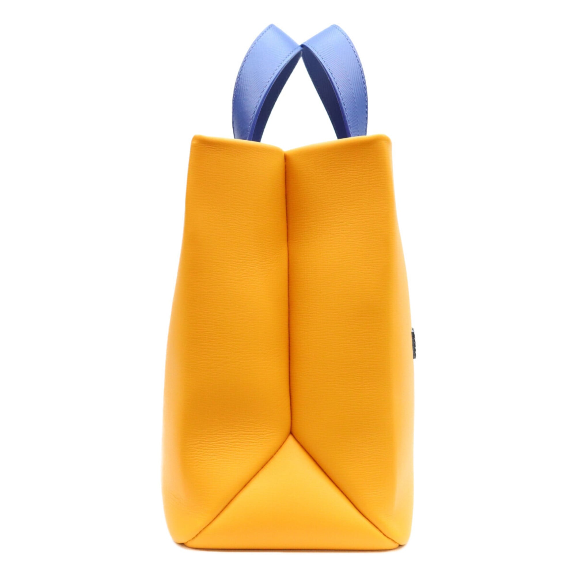 Louis Vuitton Blue Orange Leather Shoulder Bag (Pre-Owned)