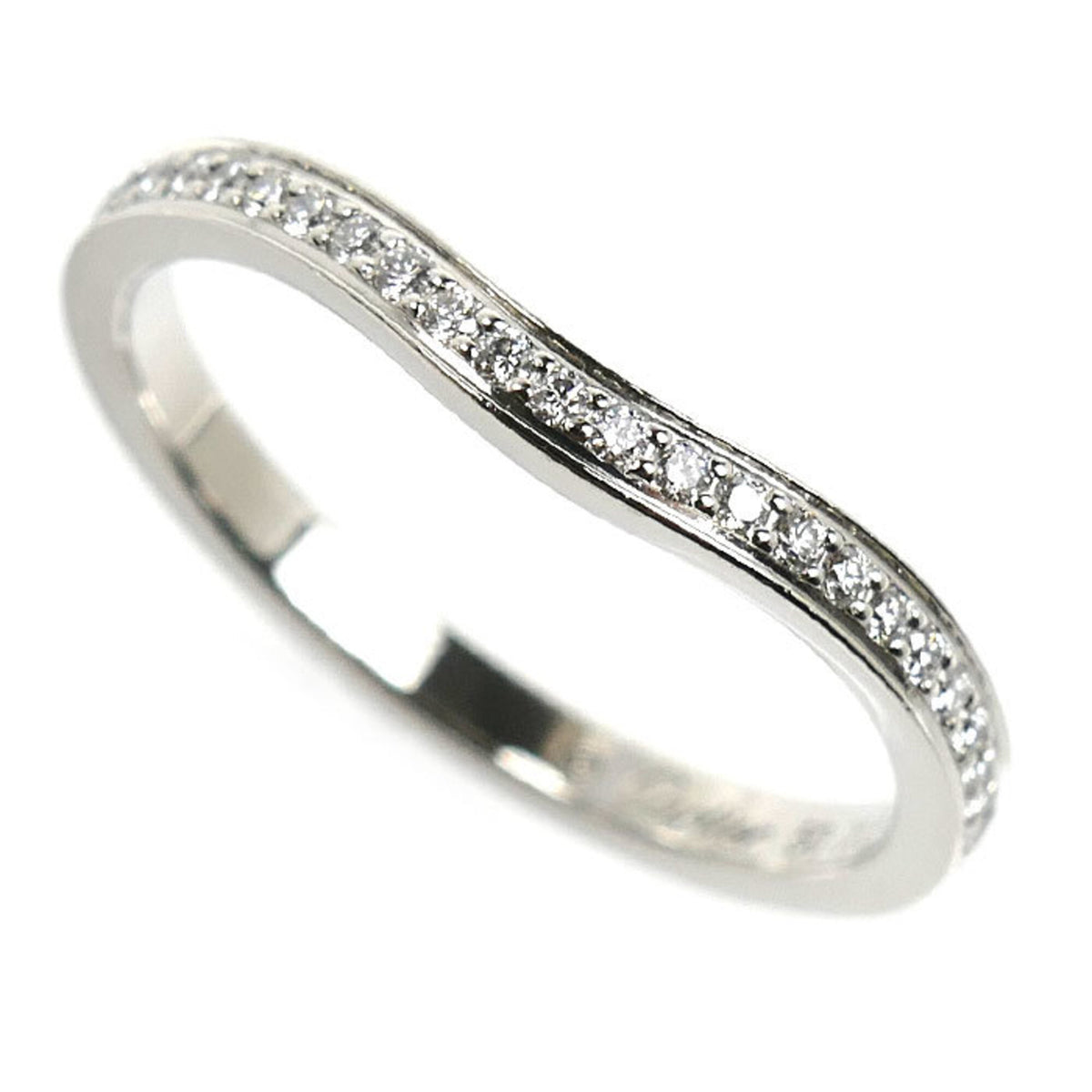 Cartier Platinum 950 Band Ring (Pre-Owned)