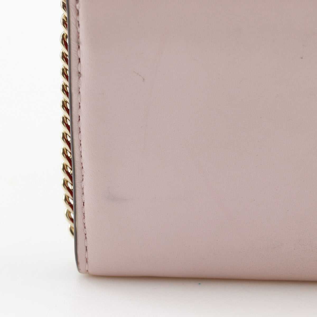 Kate Spade Pink Leather Chain/Shoulder Wallet (Pre-Owned)