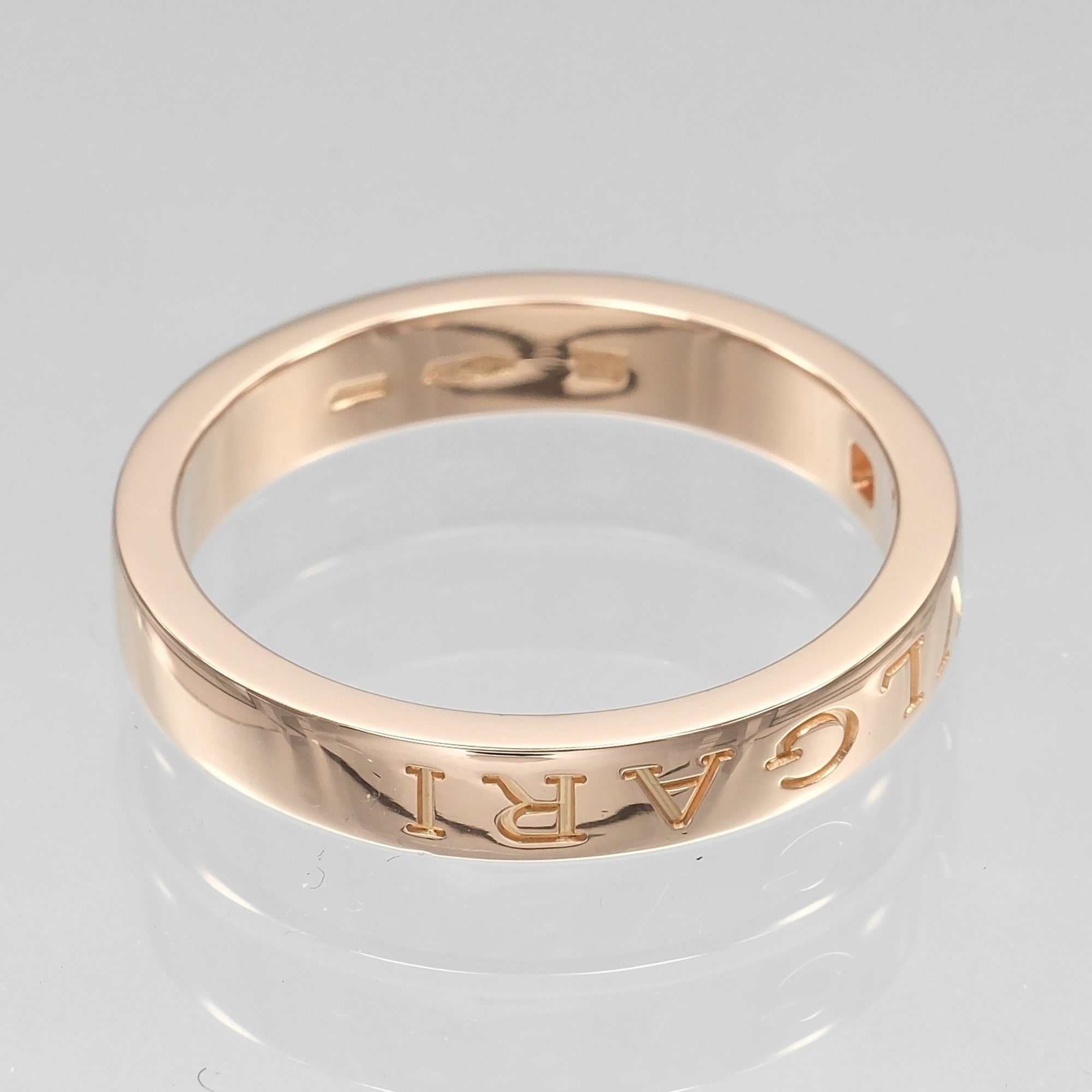Bvlgari Pink Gold (18K) Band Ring (Pre-Owned)