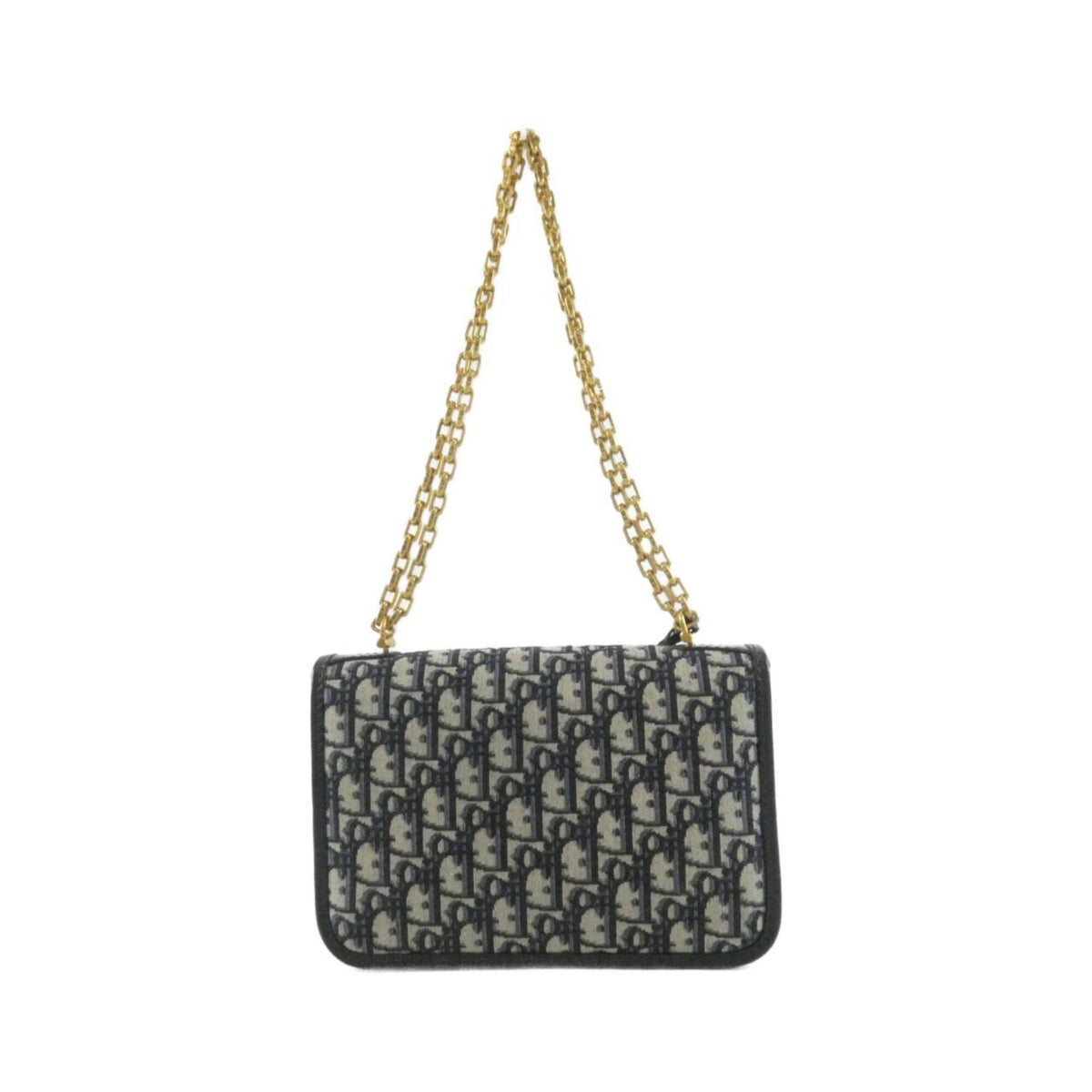 Christian Dior Blue Canvas Shoulder Bag (Pre-Owned)