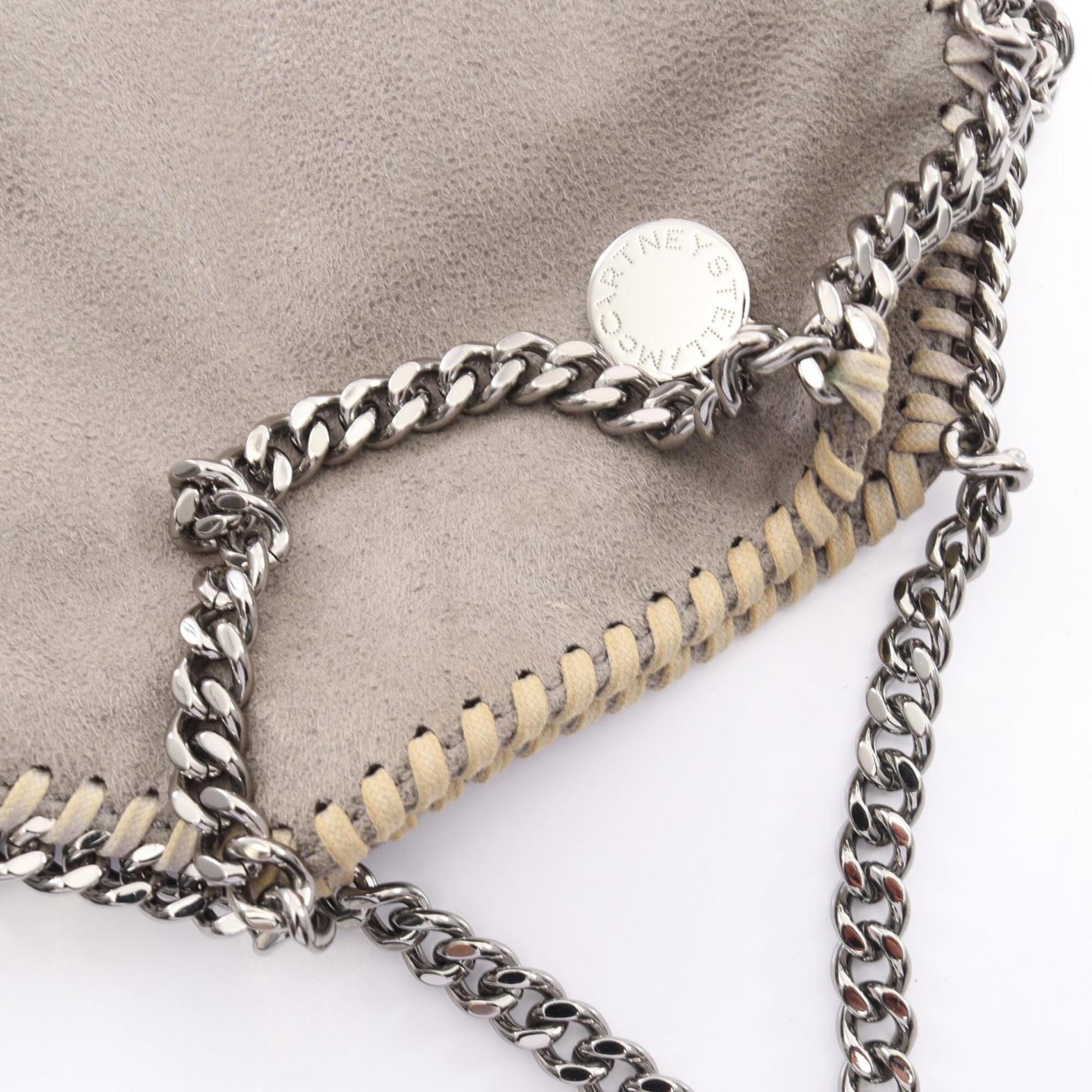 Stella Mccartney Gray Handbag Shoulder Bag (Pre-Owned)