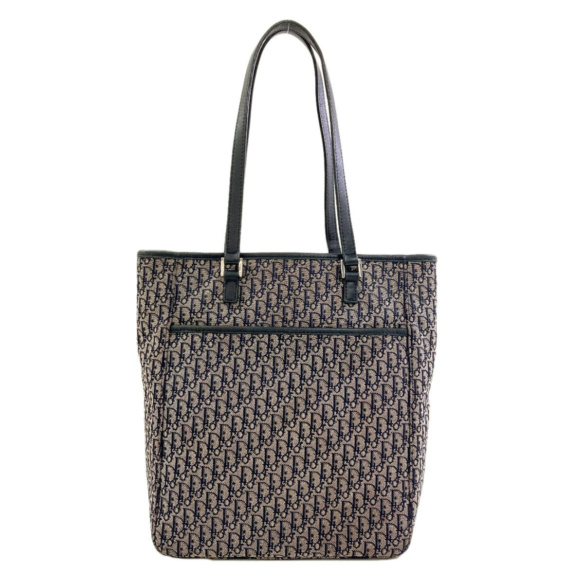 Christian Dior Navy Canvas Tote Bag (Pre-Owned)