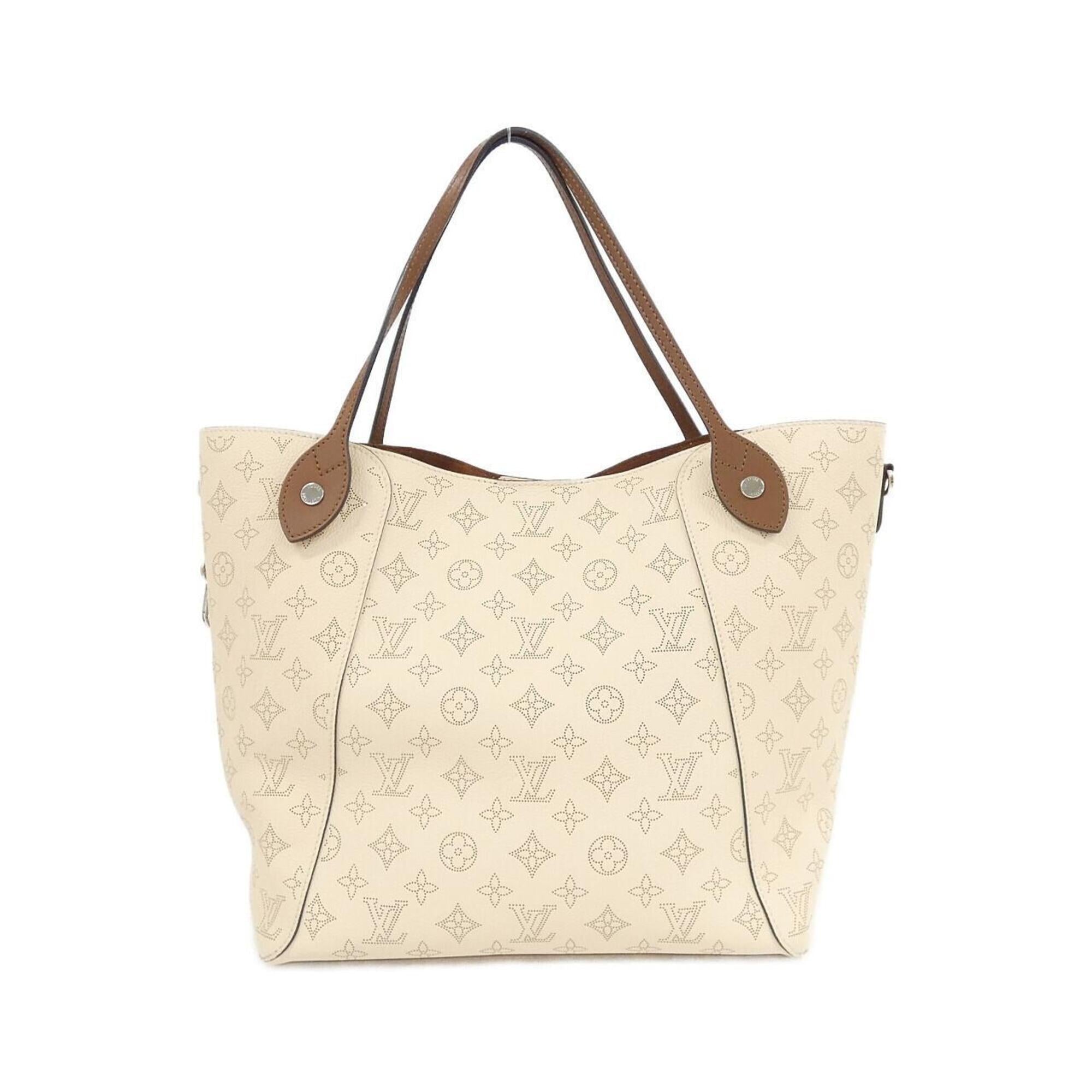 Louis Vuitton Beige Leather Handbag Pouch (Pre-Owned)