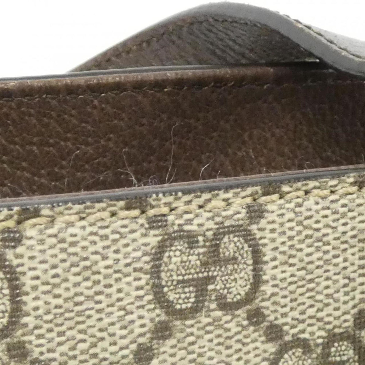 Gucci Beige Brown Gg Supreme Handbag (Pre-Owned)