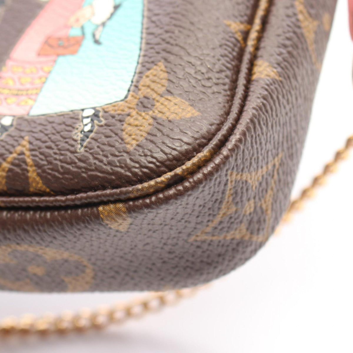 Louis Vuitton Brown Monogram Multi-Color Monogram Handbag Pochette (Pre-Owned)