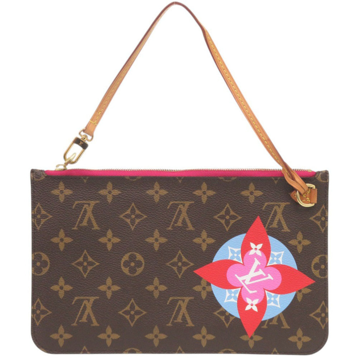 Louis Vuitton Monogram Pivoine Monogram Handbag Pouch (Pre-Owned)