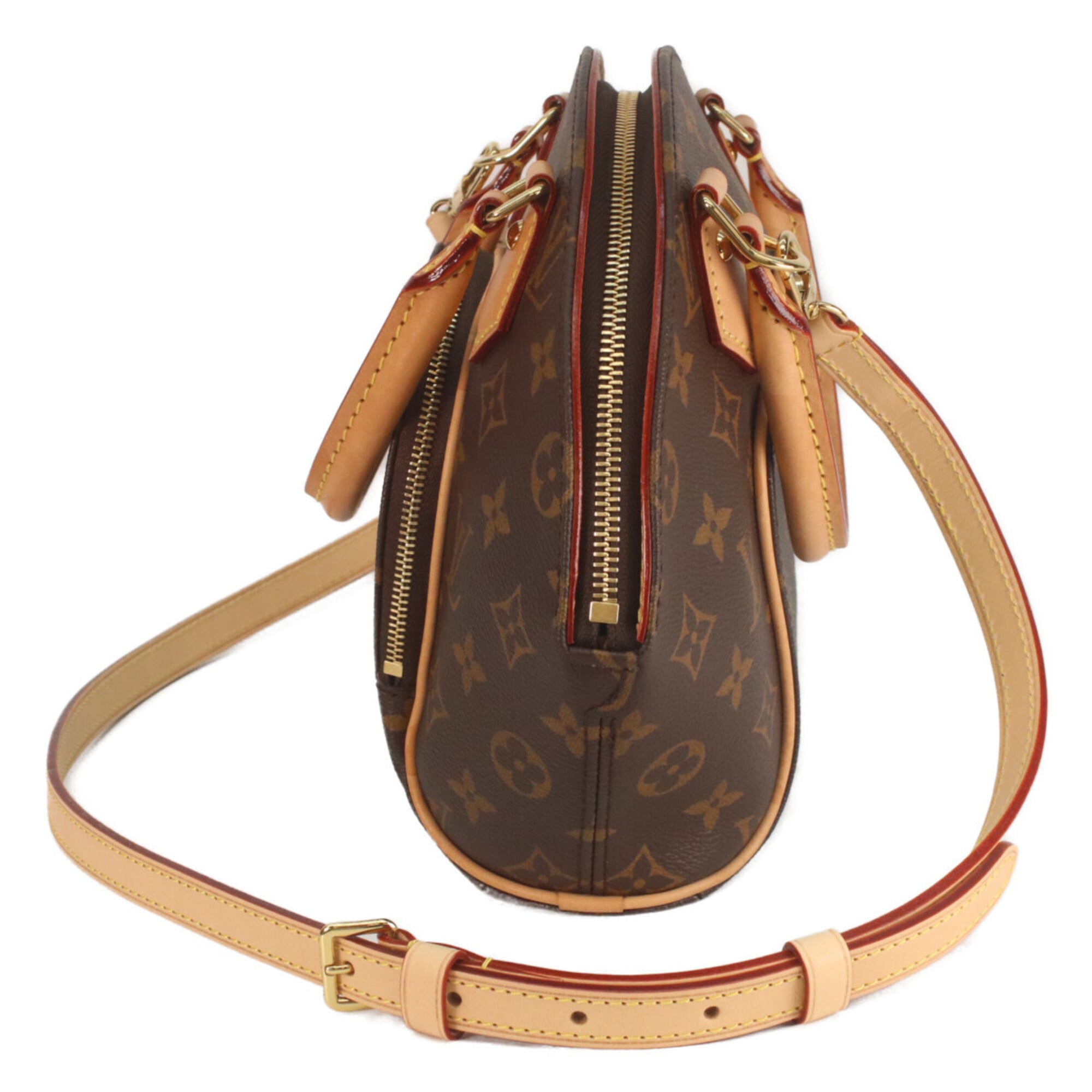 Louis Vuitton Brown Monogram Shoulder Bag (Pre-Owned)
