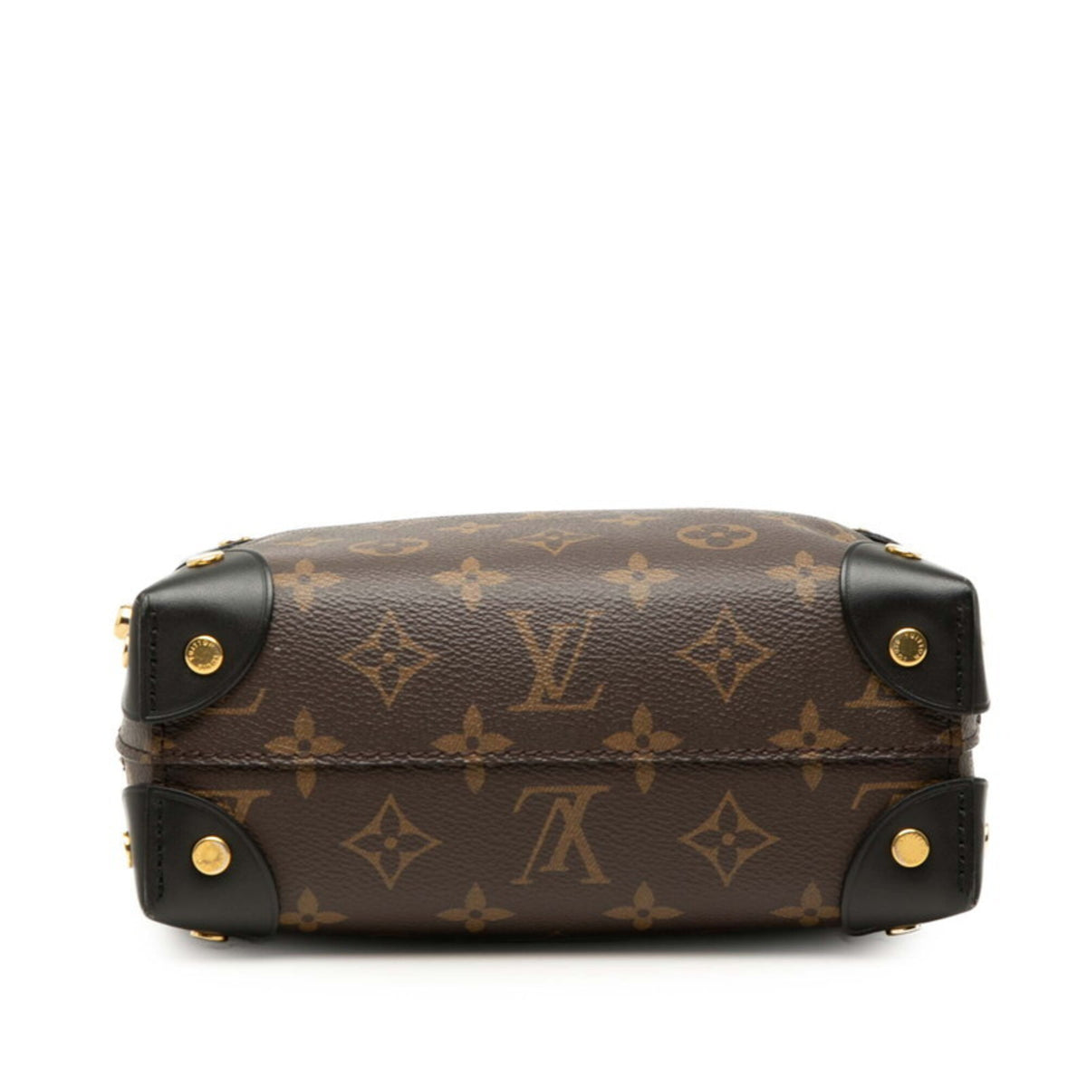 Louis Vuitton Brown Pvc Leather Handbag Shoulder Bag (Pre-Owned)